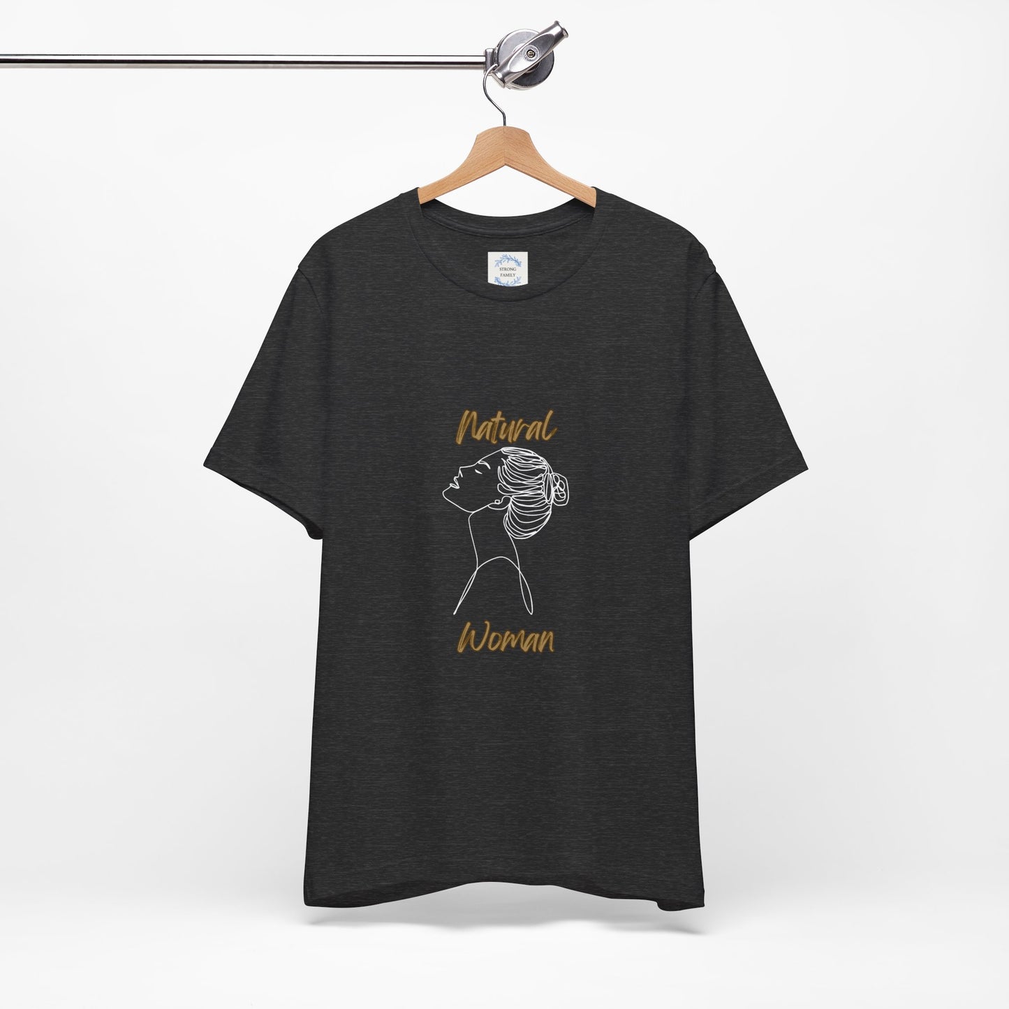 Natural Woman Wet Bun  (WL) Short Sleeve T-Shirt