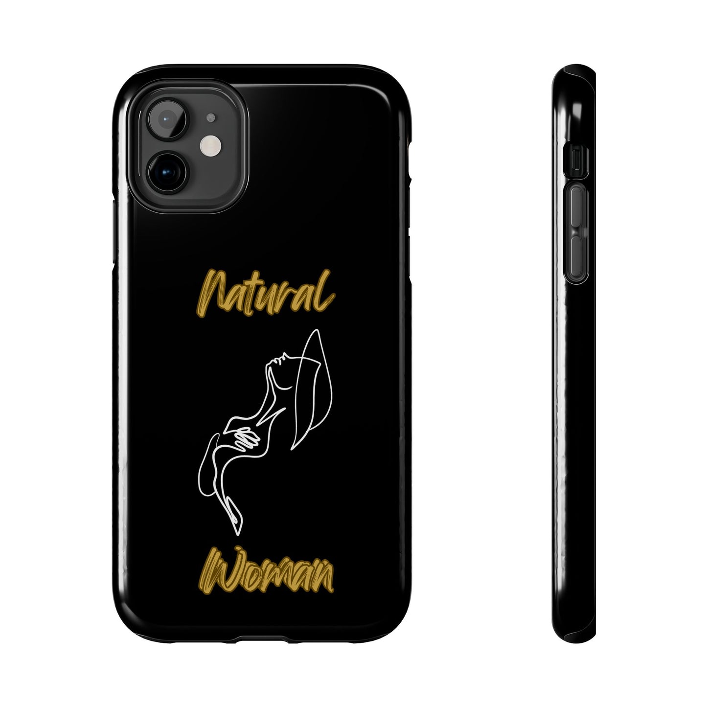 Natural Woman Free (WL)Tough Phone Cases BLACK
