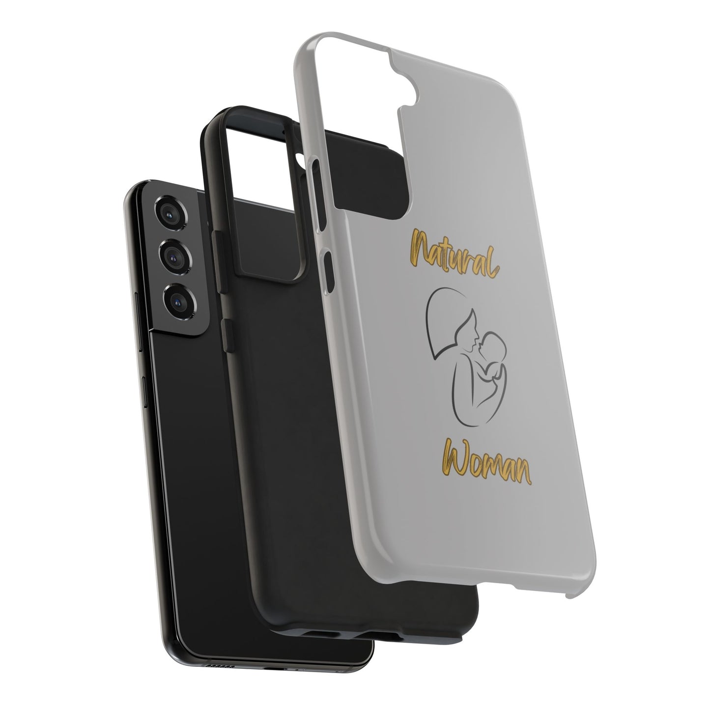 Natural Woman Long Awaited (BL)Tough Phone Cases LIGHT GREY