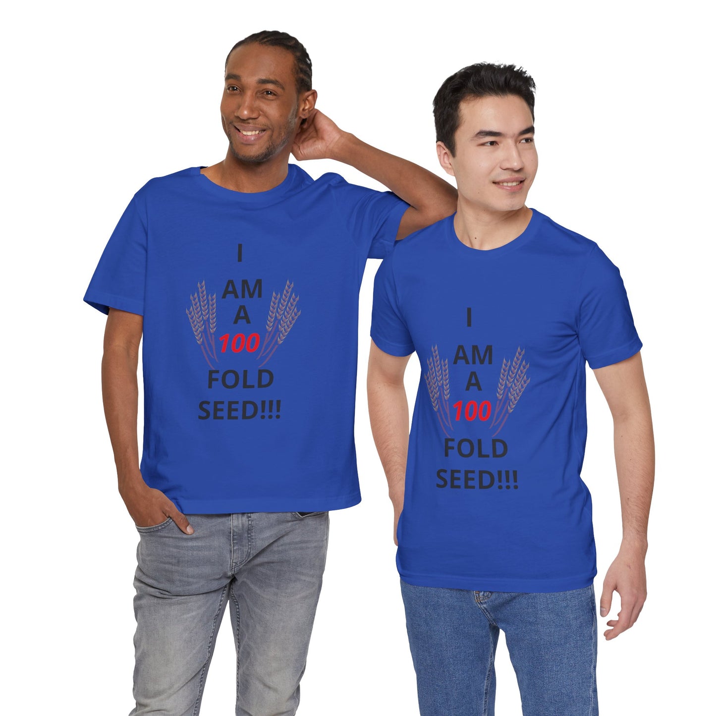 100-FOLD SEED (BL) T-Shirt