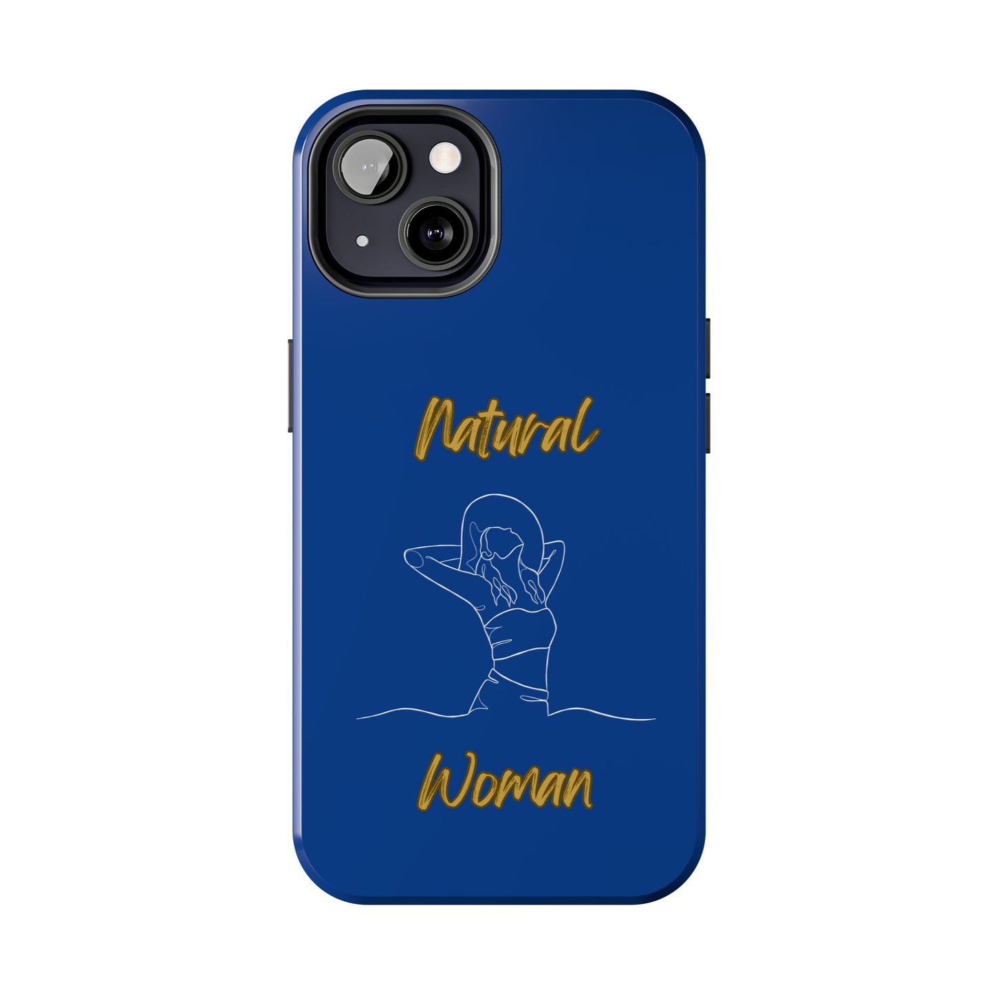 Natural Woman Sun Fun (WL)Tough Phone Cases DARK BLUE