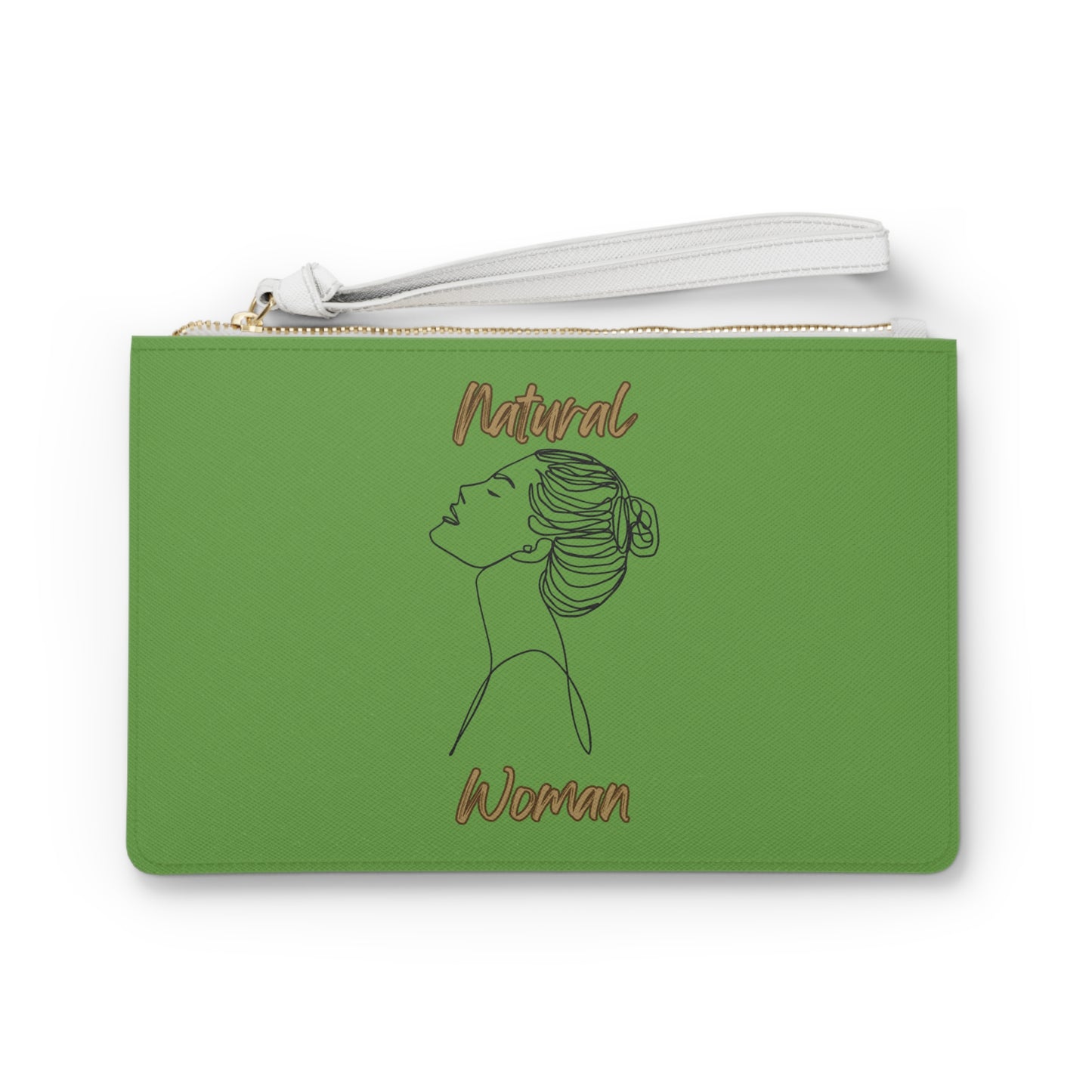 Natural Woman Wet Bun (BL) Clutch Bag GREEN