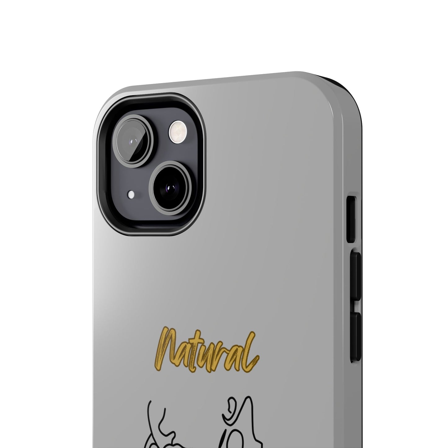 Natural Woman Lips (BL)Tough Phone Cases LIGHT GREY