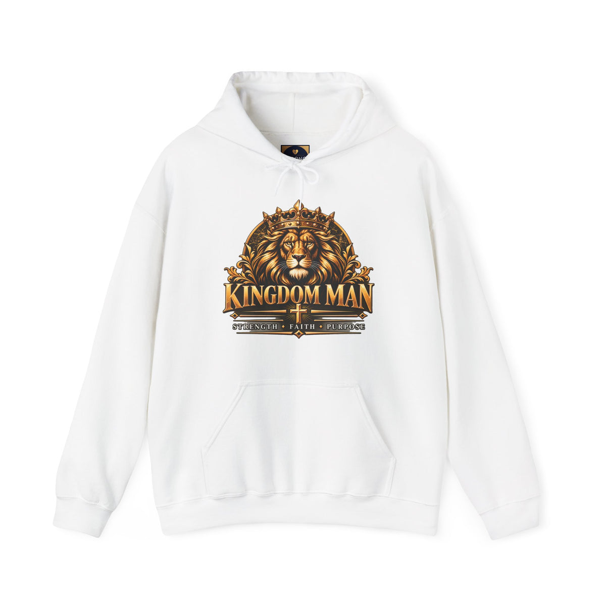 Kingdom Man Crowned Lion Hoodie