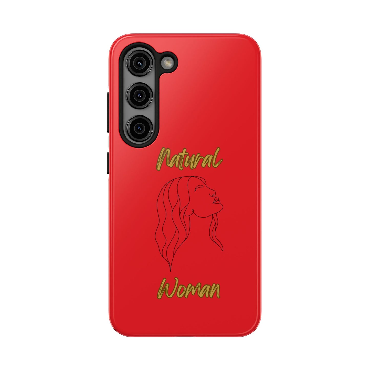 Natural Woman Breeze On Face (BL)Tough Phone Cases RED