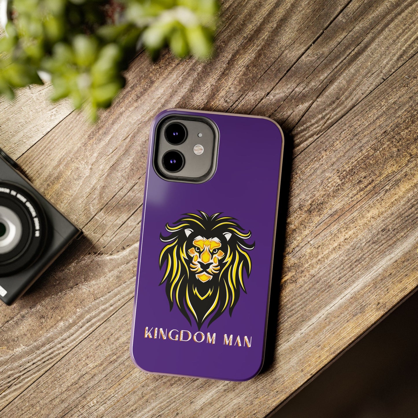 Kingdom Man (White-Gold Label) Tough Phone Case PURPLE