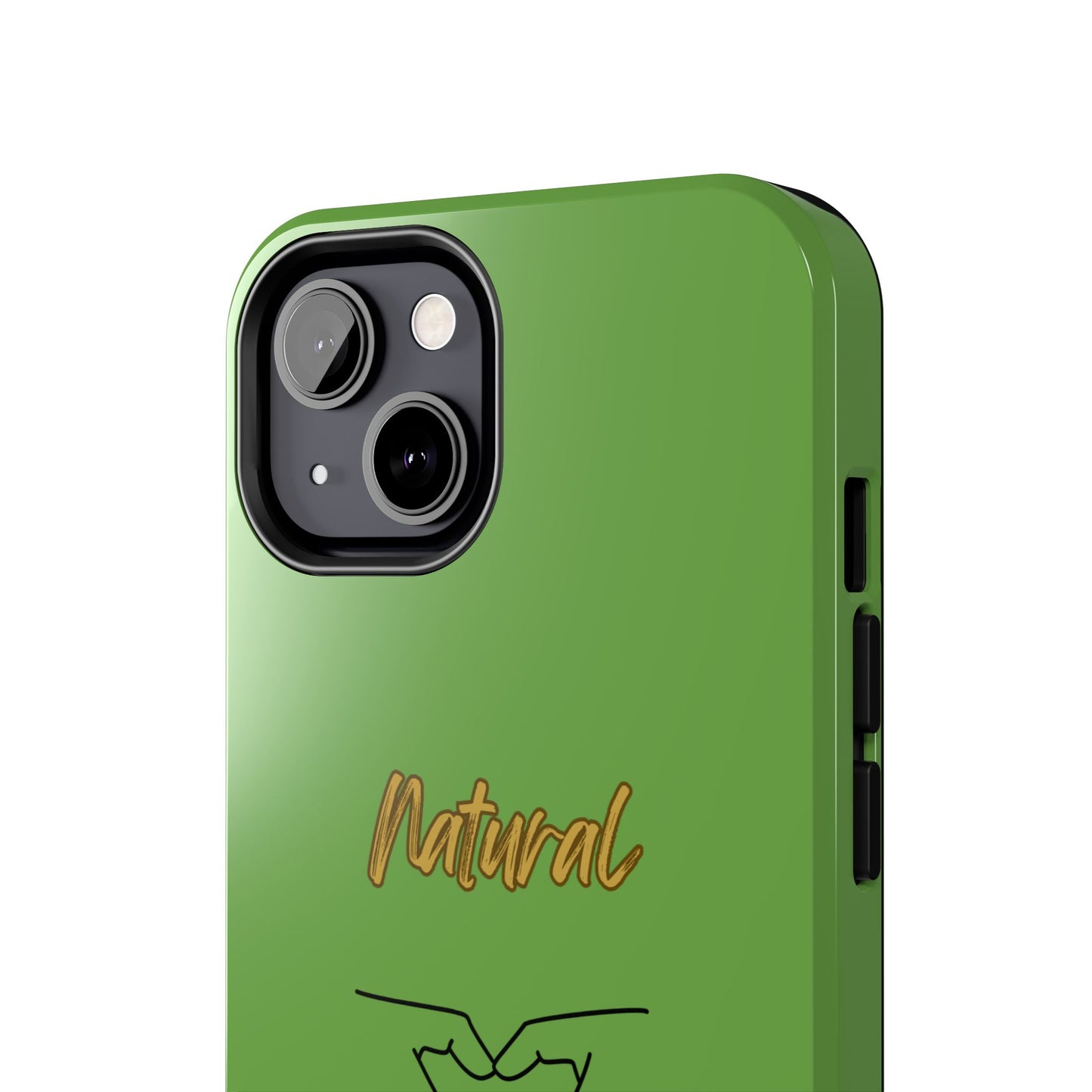 Natural Woman I Love You (BL)Tough Phone Cases GREEN