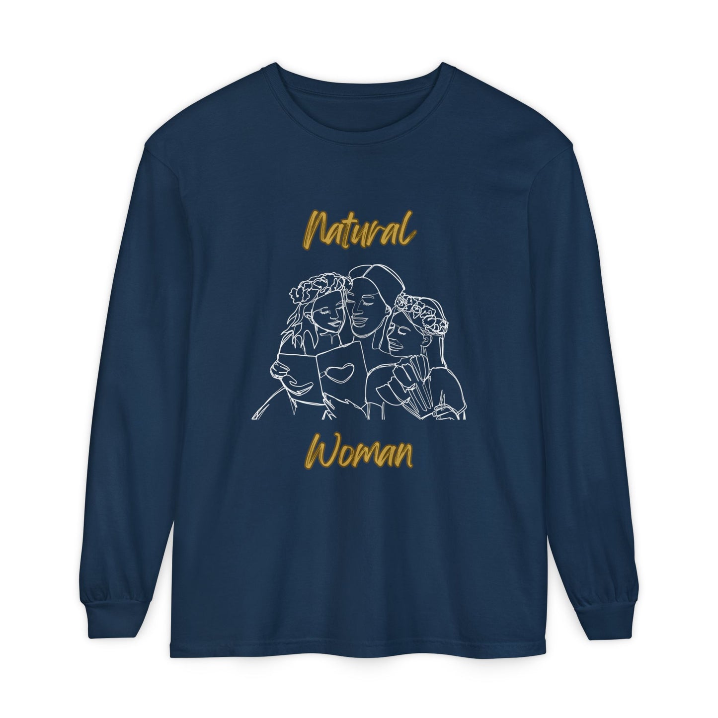 Natural Woman Me & My Girls (WL) Long Sleeve T-Shirt