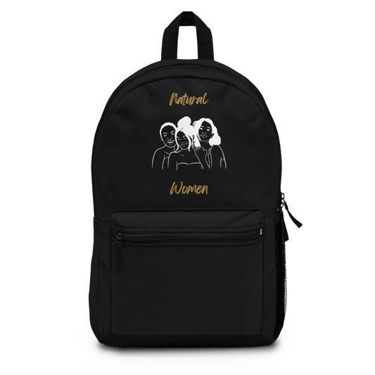 Natural Women Laughing Friends (WL) Backpack BLACK