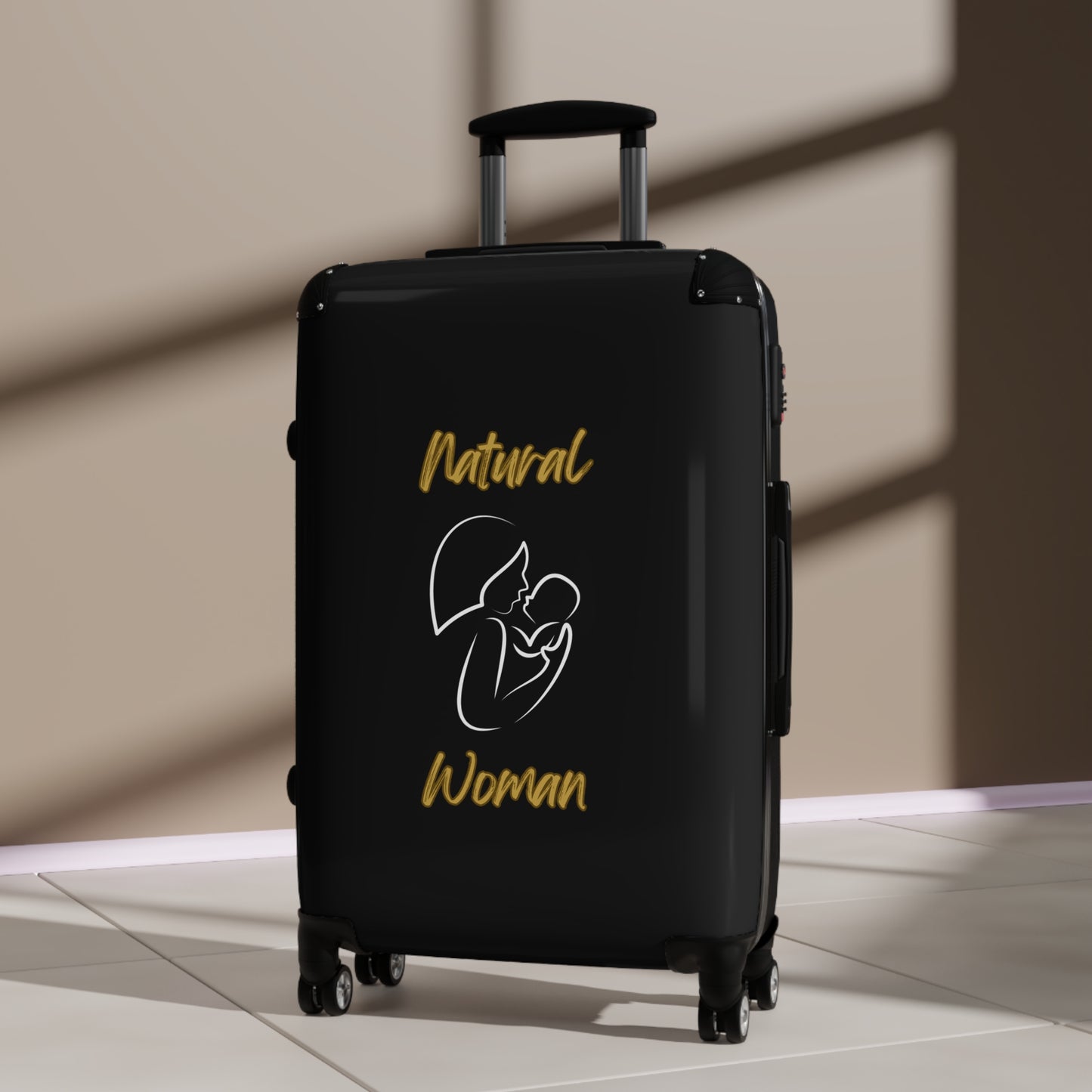 Natural Woman Long Awaited (WL) Suitcase BLACK