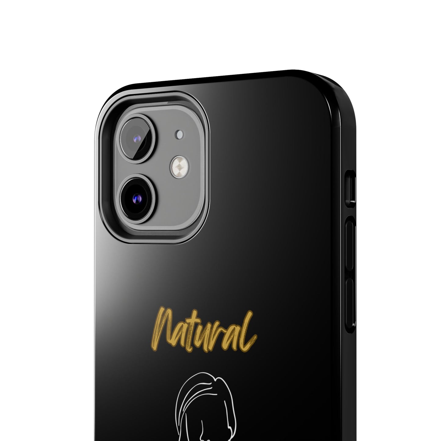 Natural Woman Content (WL)Tough Phone Cases BLACK