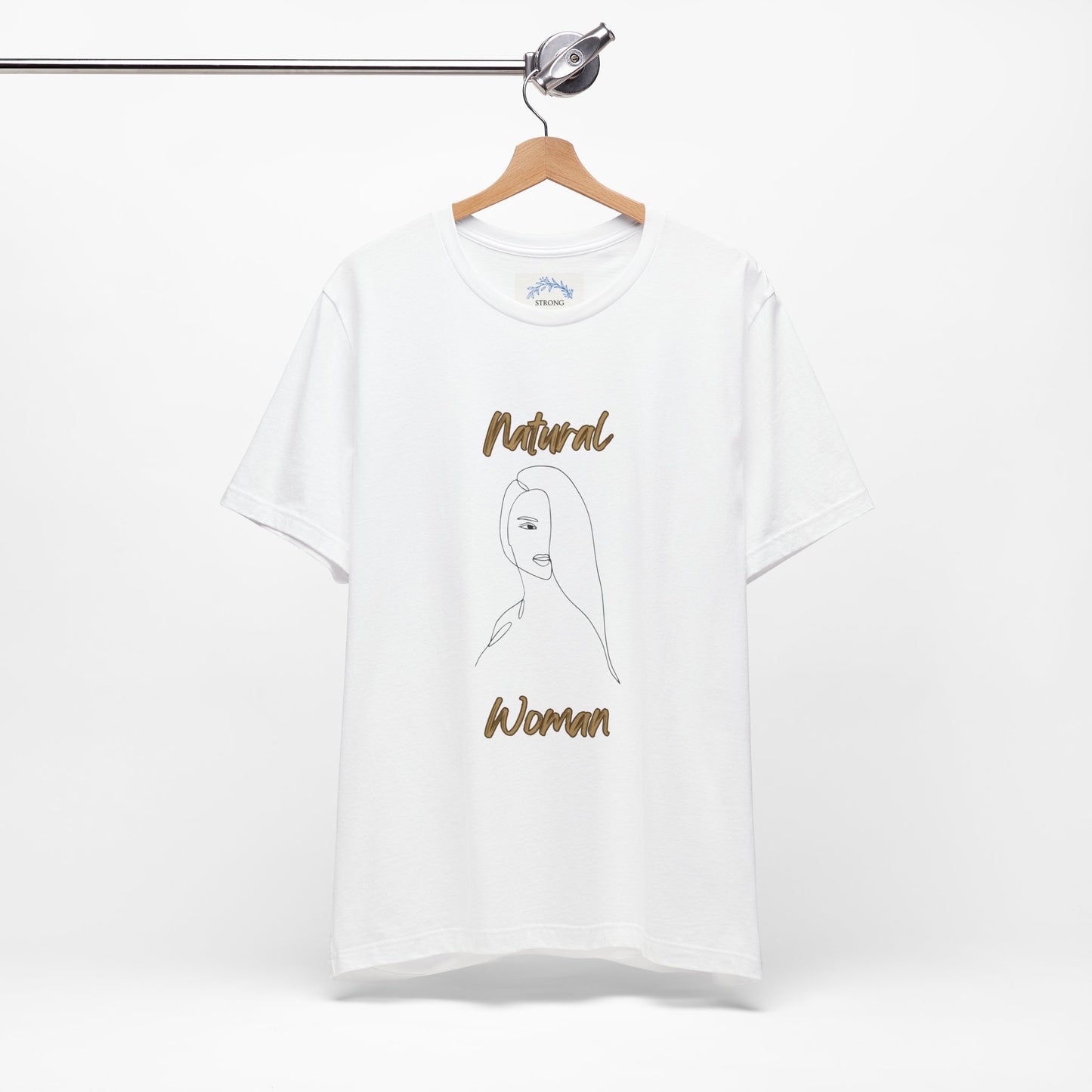 Natural Woman Covered Eye (BL) Short Sleeve T-Shirt