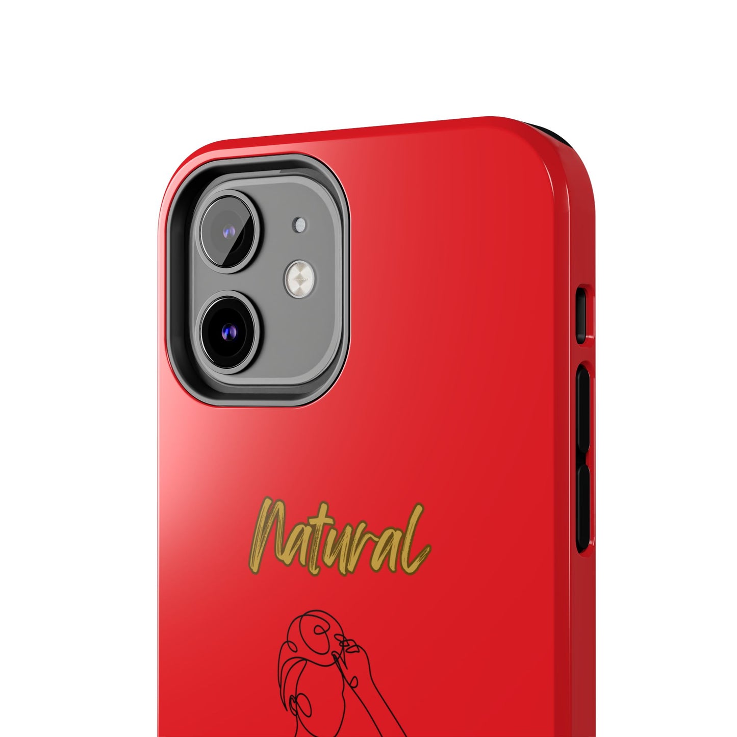 Natural Woman Style (BL)Tough Phone Cases RED
