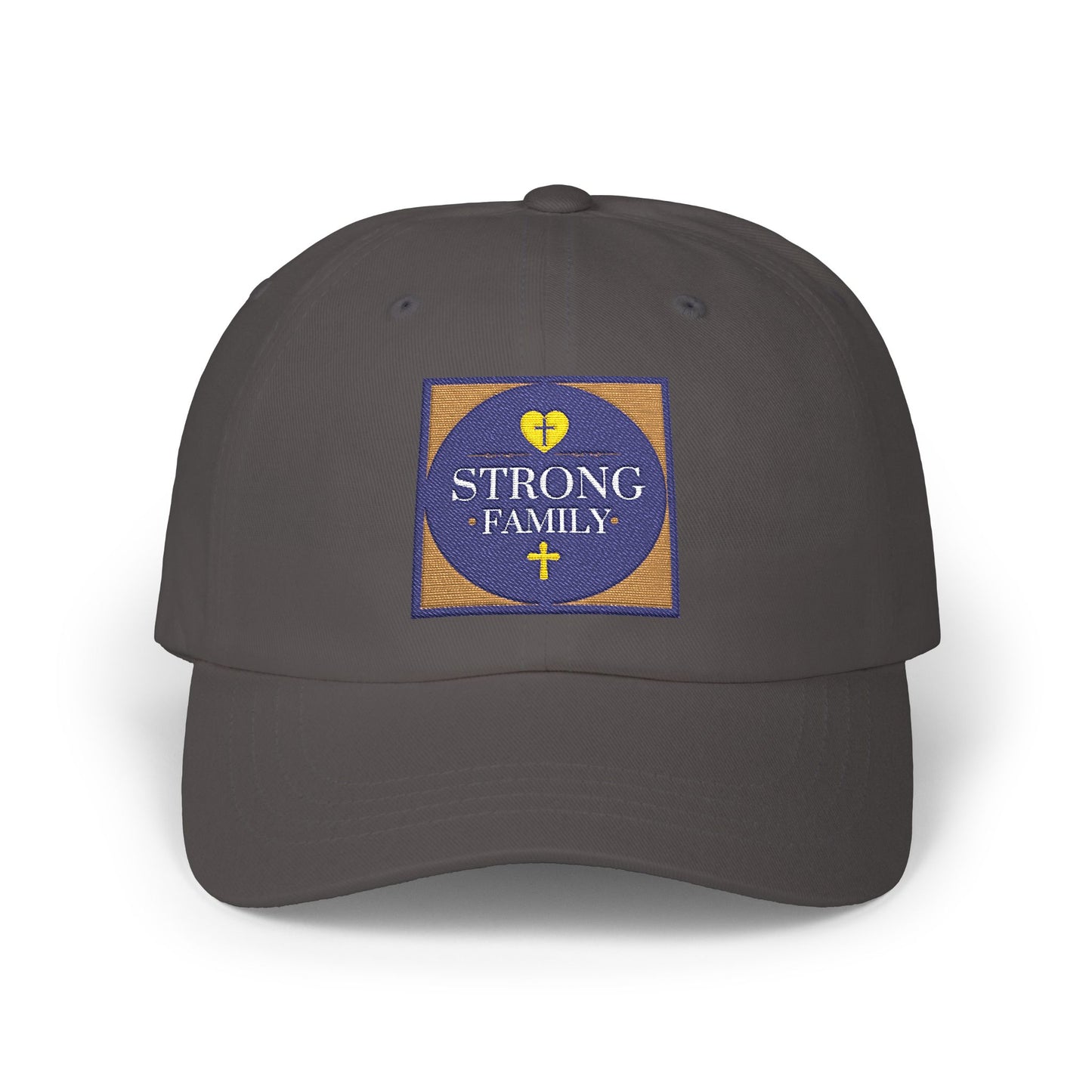 Strong Family Custom Casual Cap - BLUE LOGO
