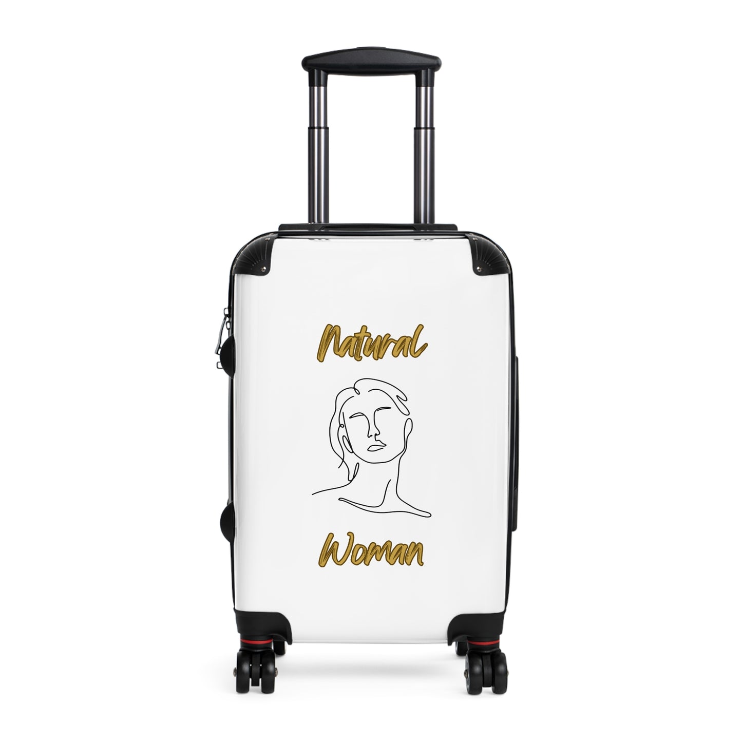 Natural Woman Hello (BL) Suitcase WHITE