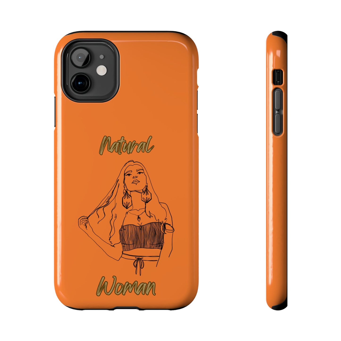 Natural Woman Thinking (BL)Tough Phone Cases CRUSTA