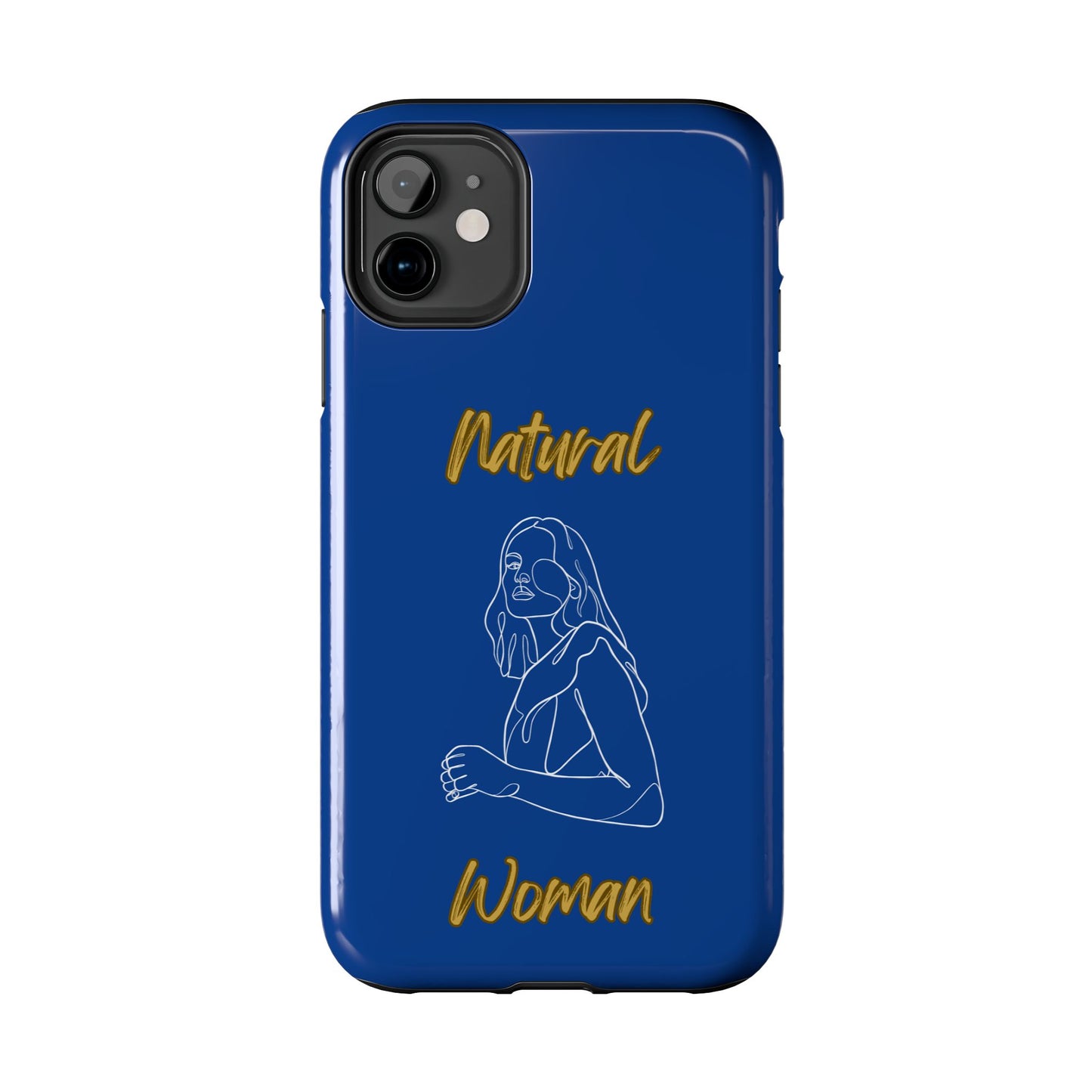 Natural Woman Care Free (WL)Tough Phone Cases DARK BLUE