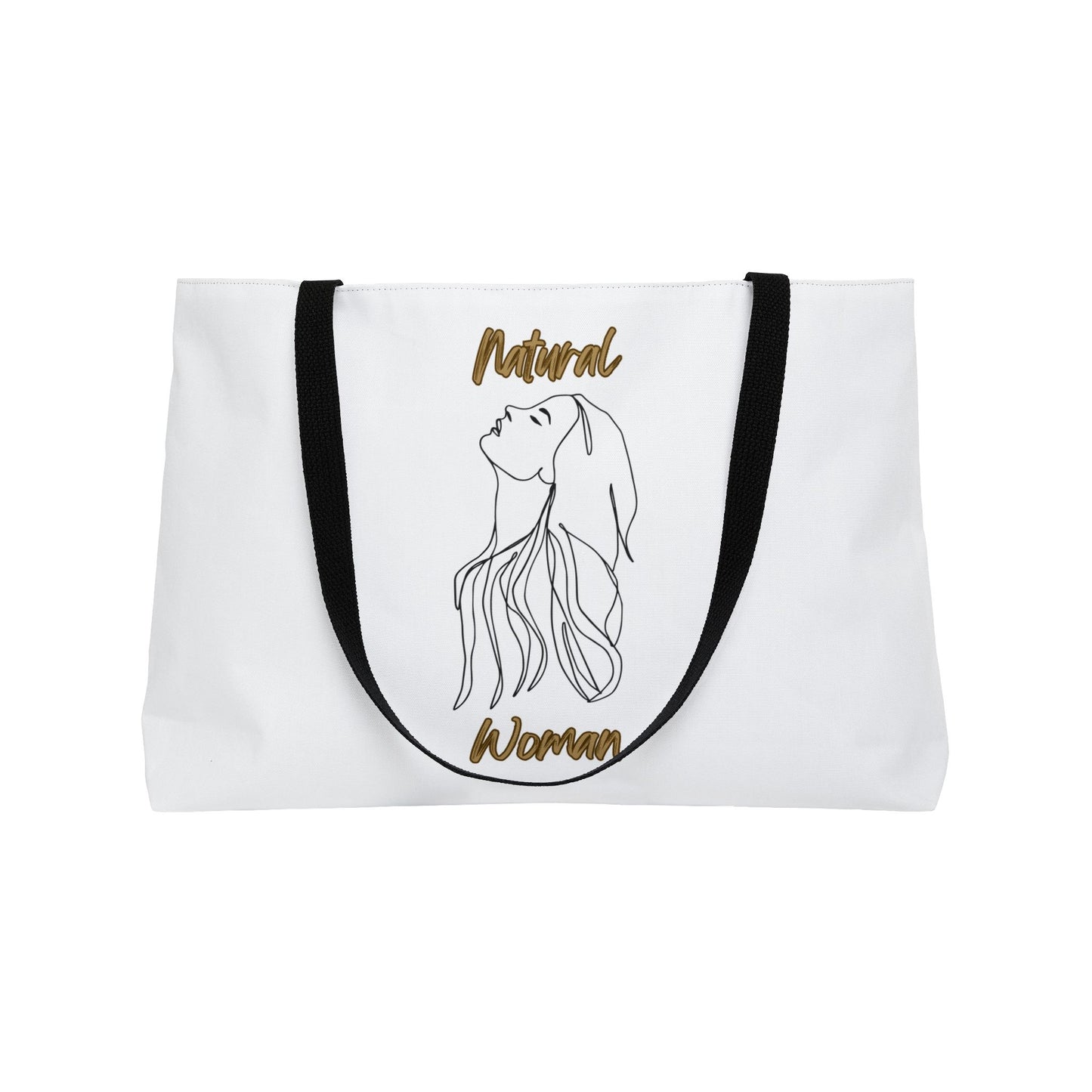 Natural Woman Appreciation (BL) Weekender Tote Bag WHITE