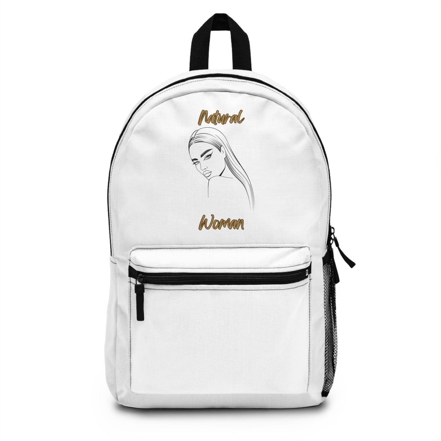 Natural Woman The Stare (BL) Backpack WHITE