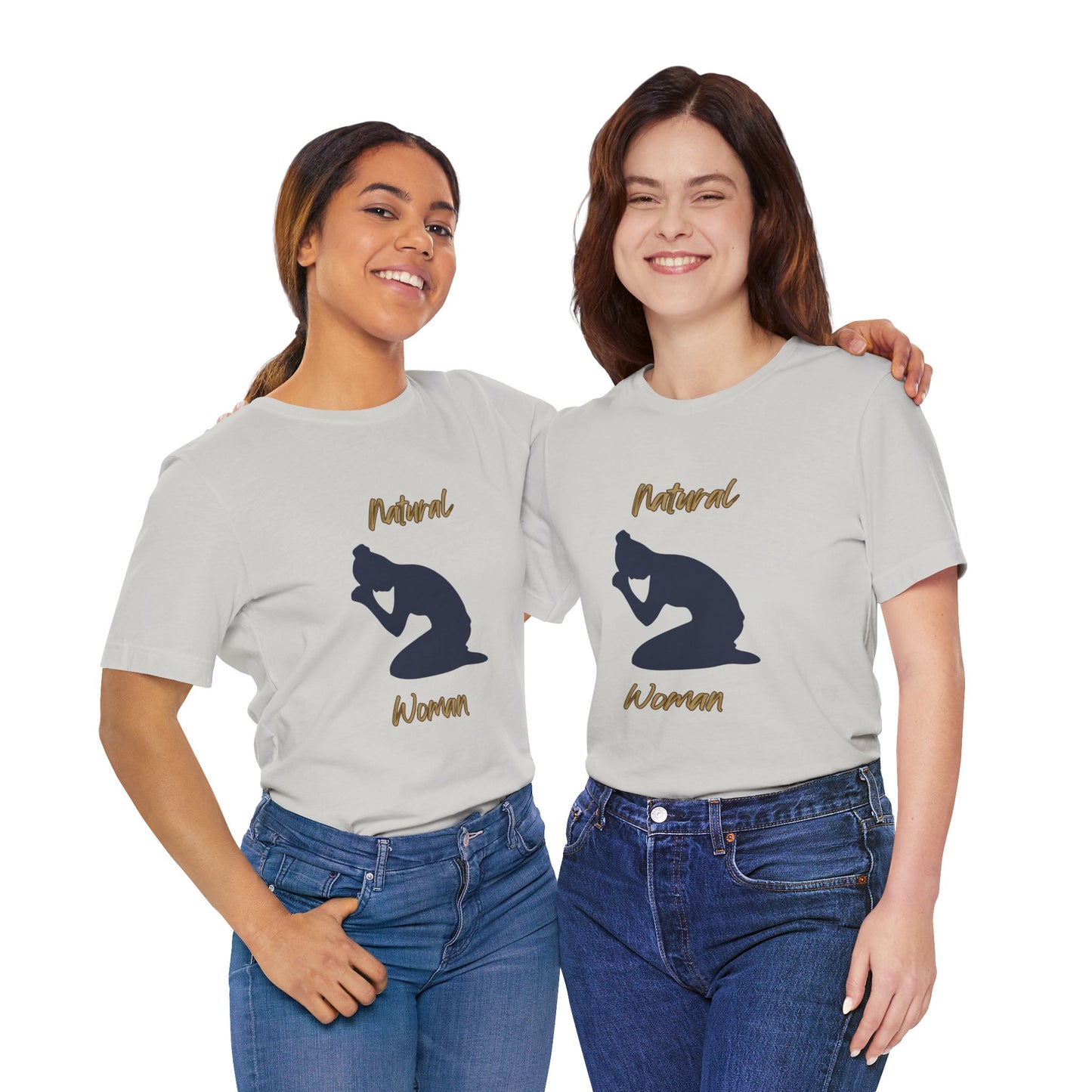 Natural Woman Pray (BL) Short Sleeve T-Shirt