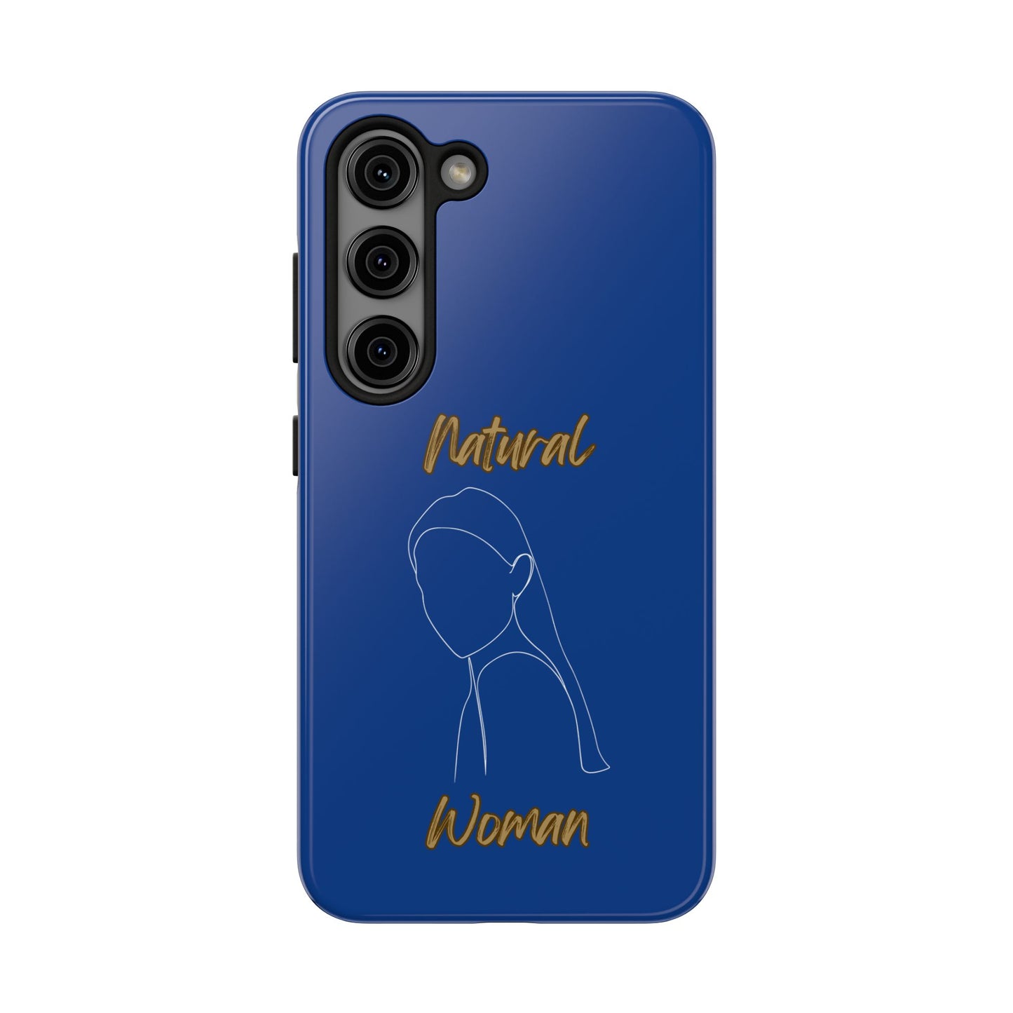 Natural Woman Tilted Look (WL) Tough Phone Cases DARK BLUE