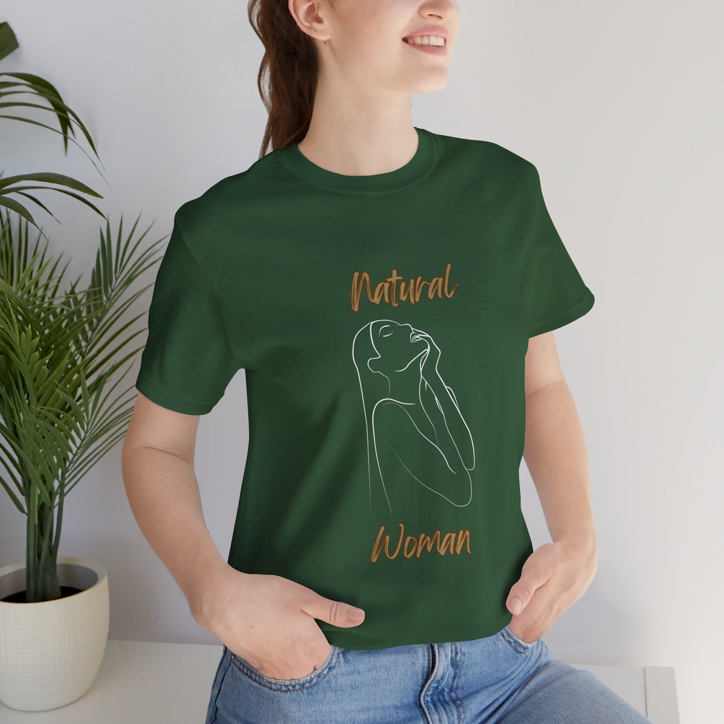 Natural Woman Thank You (WL) Short Sleeve T-Shirt