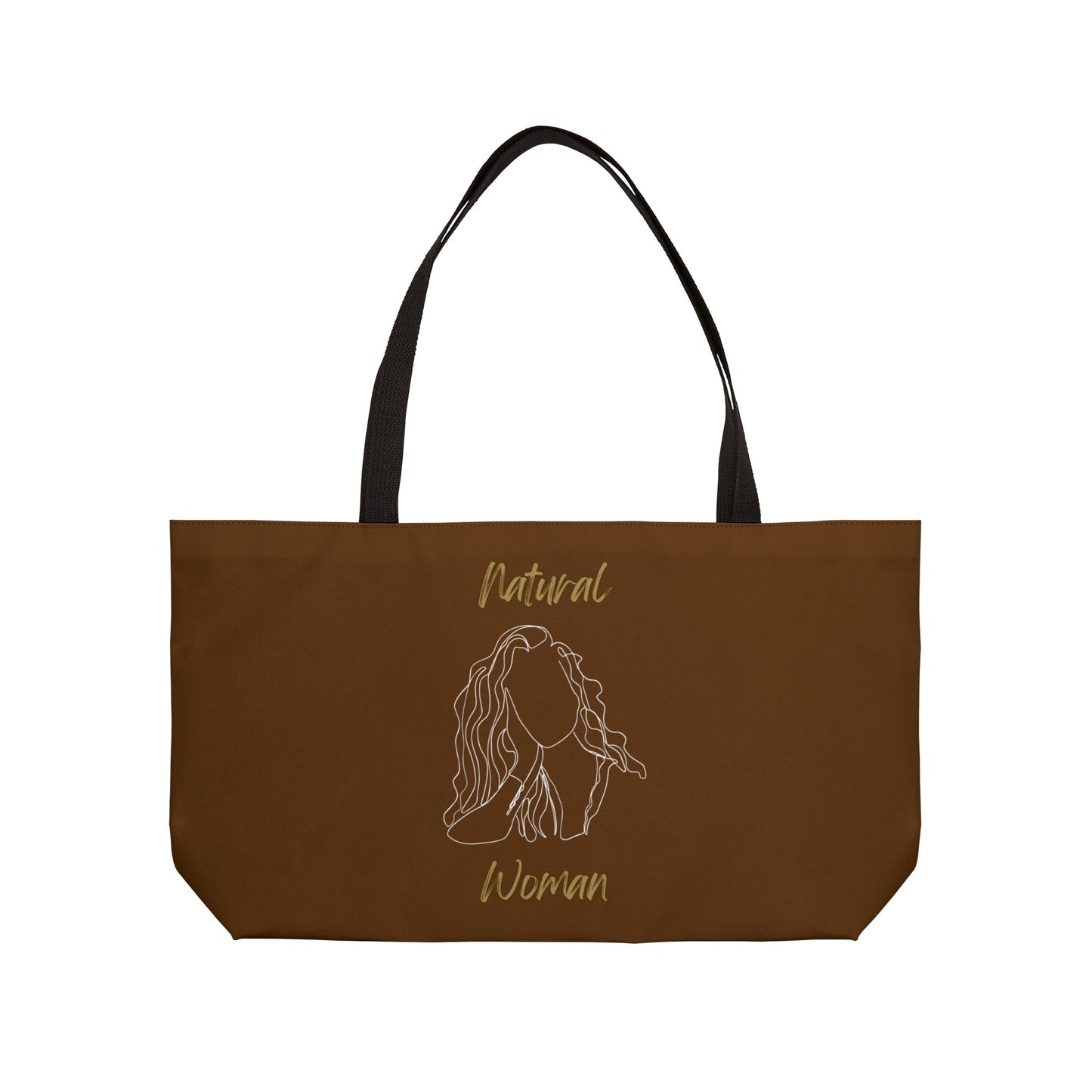 Natural Woman Relaxed (WL) Weekender Tote Bag BROWN