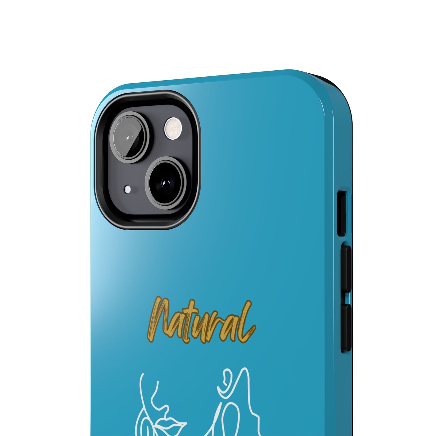 Natural Woman Lips (WL)Tough Phone Cases TURQUOISE