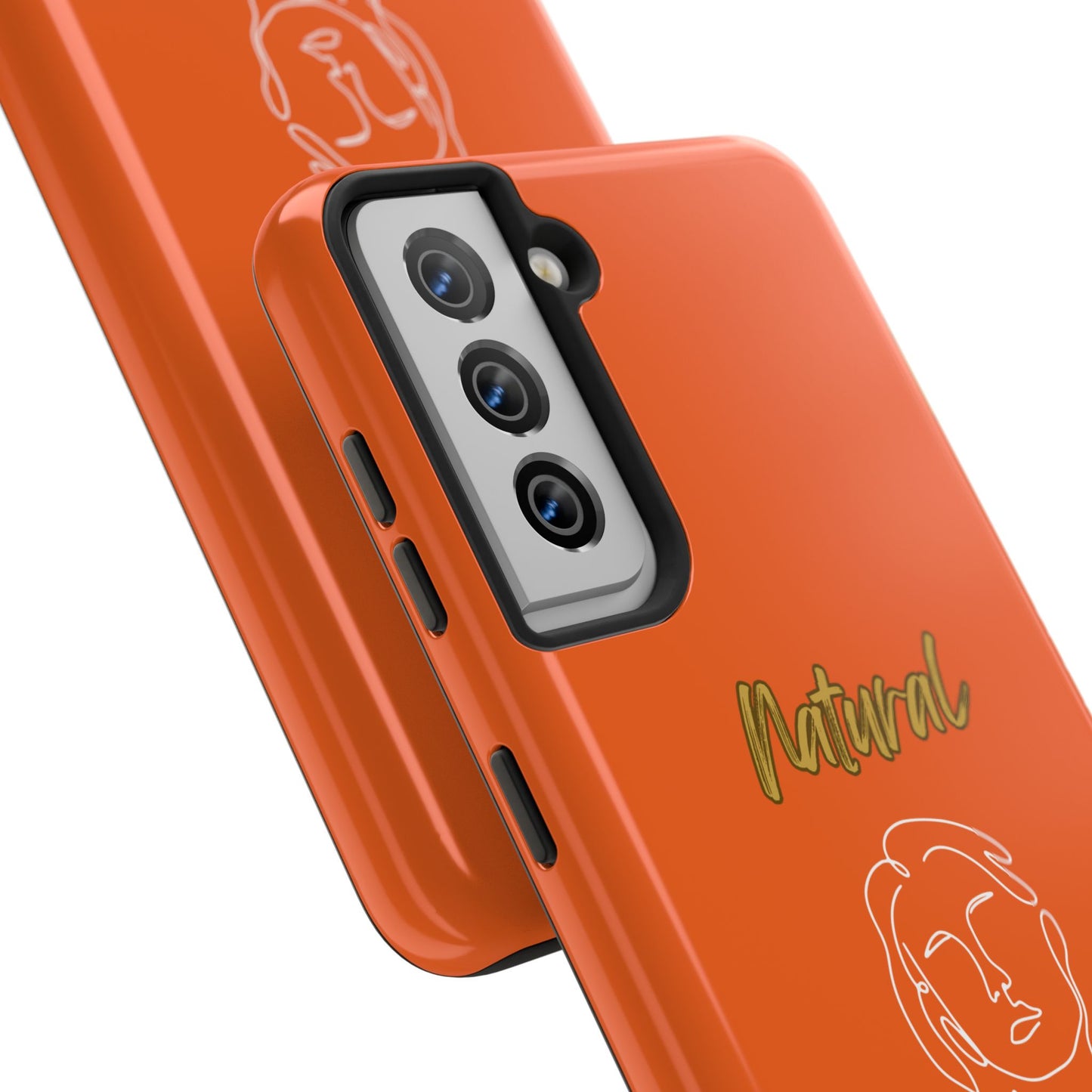Natural Woman Hello (WL)Tough Phone Cases ORANGE