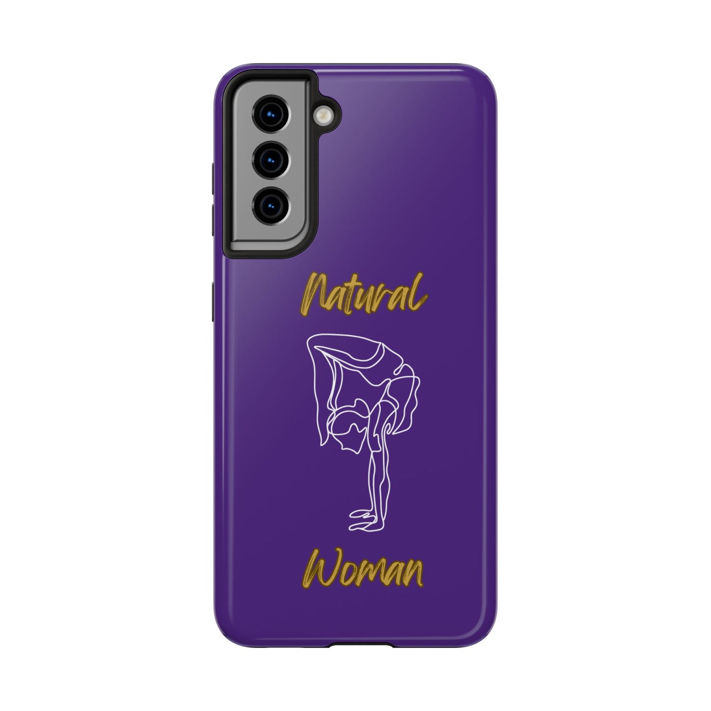Natural Woman Flexible (WL)Tough Phone Cases PURPLE