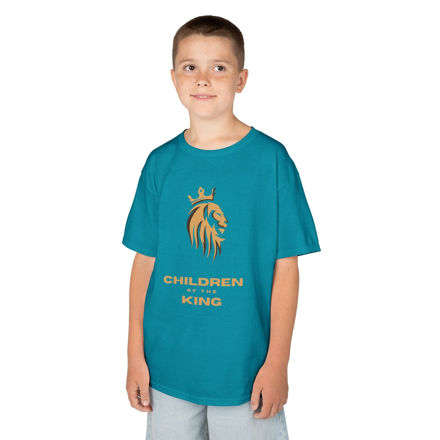 Children of the King Inspirational Kids Cotton T-Shirt (BRL)