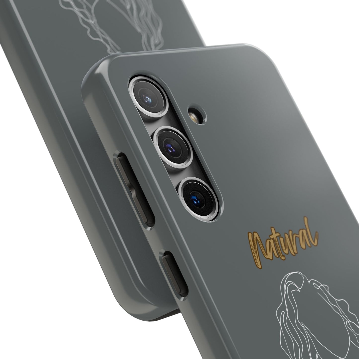 Natural Woman Relaxed (WL) Tough Phone Cases DARK GREY