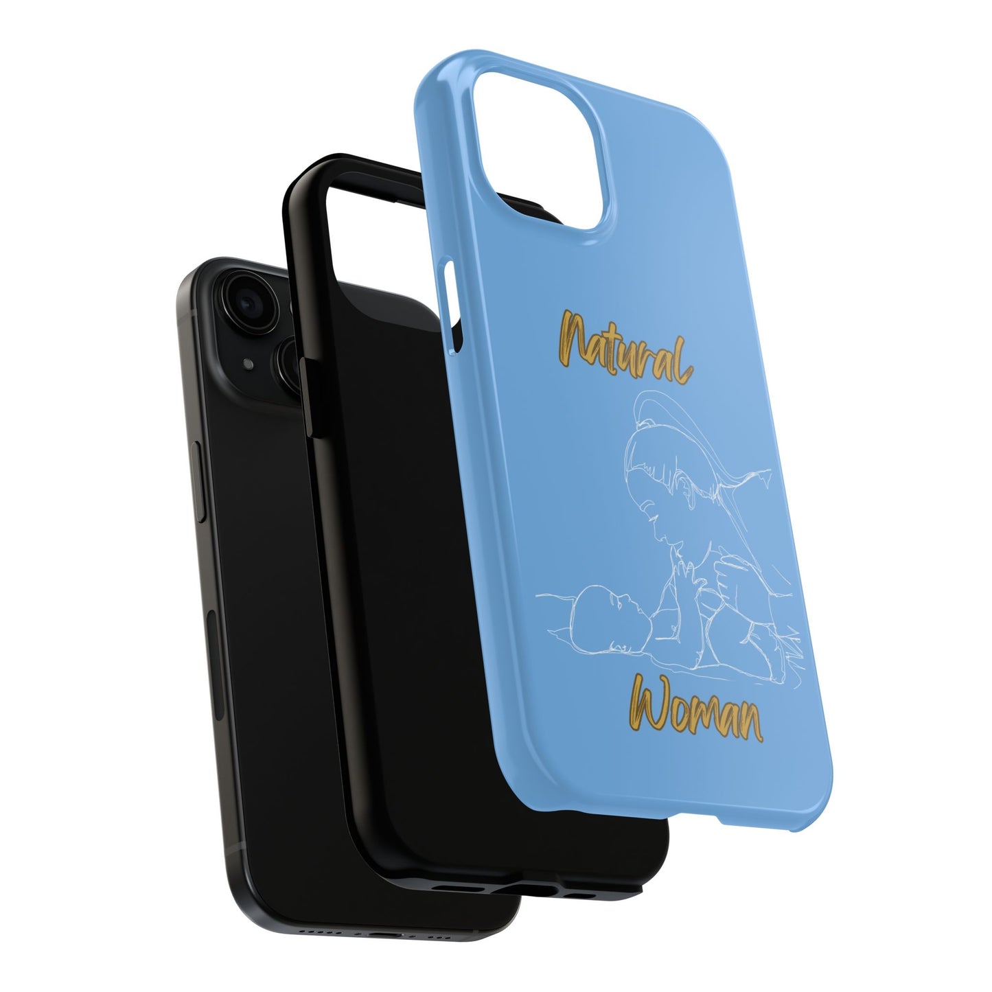 Natural Woman New Life (WL)Tough Phone Cases LIGHT BLUE