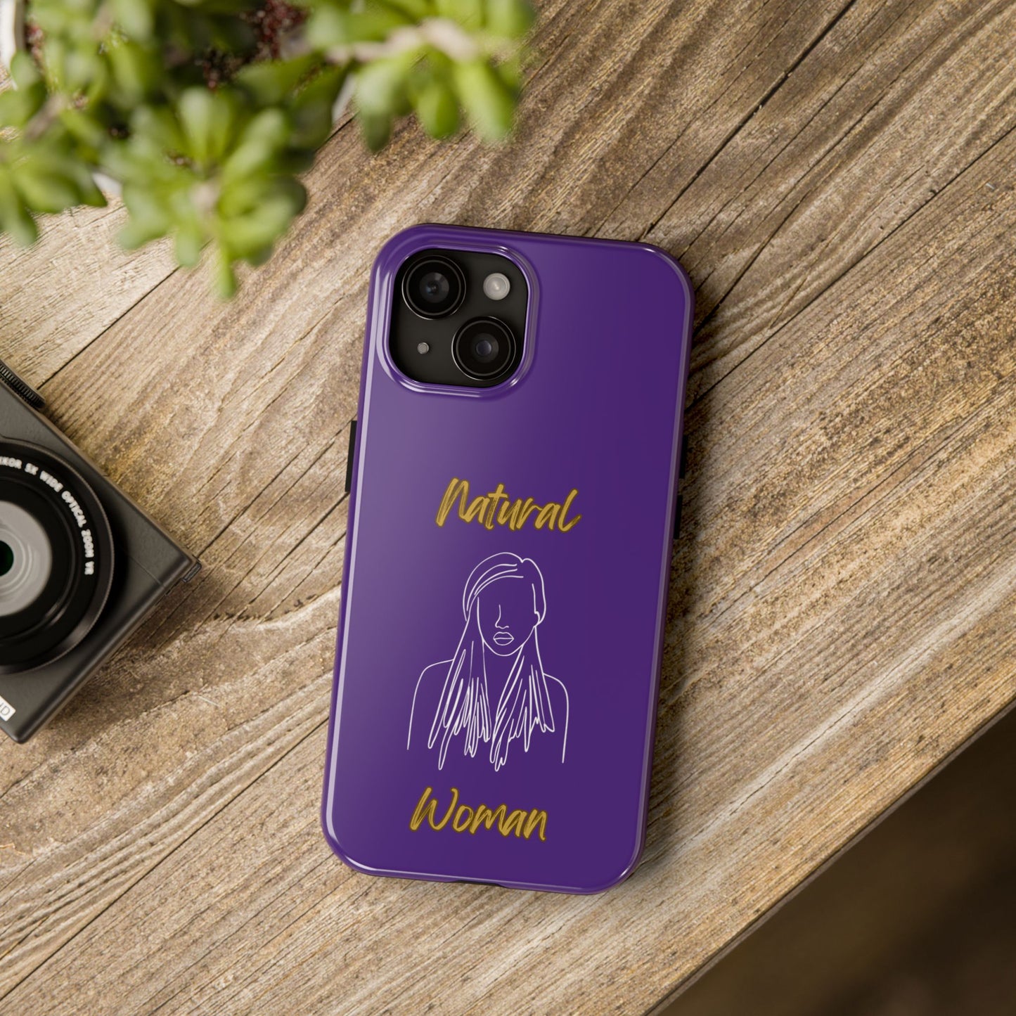 Natural Woman Content (WL)Tough Phone Cases PURPLE