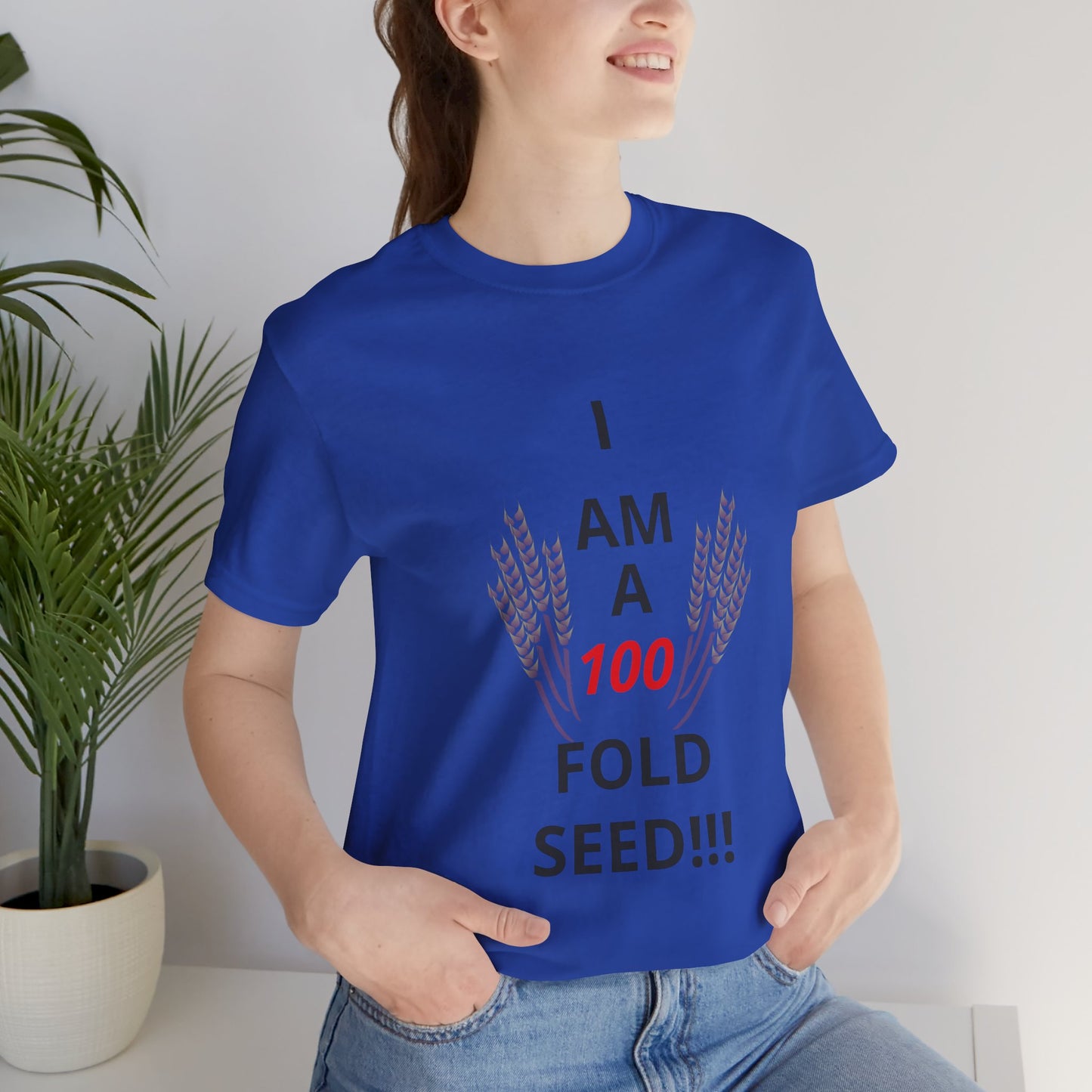 100-FOLD SEED (BL) T-Shirt