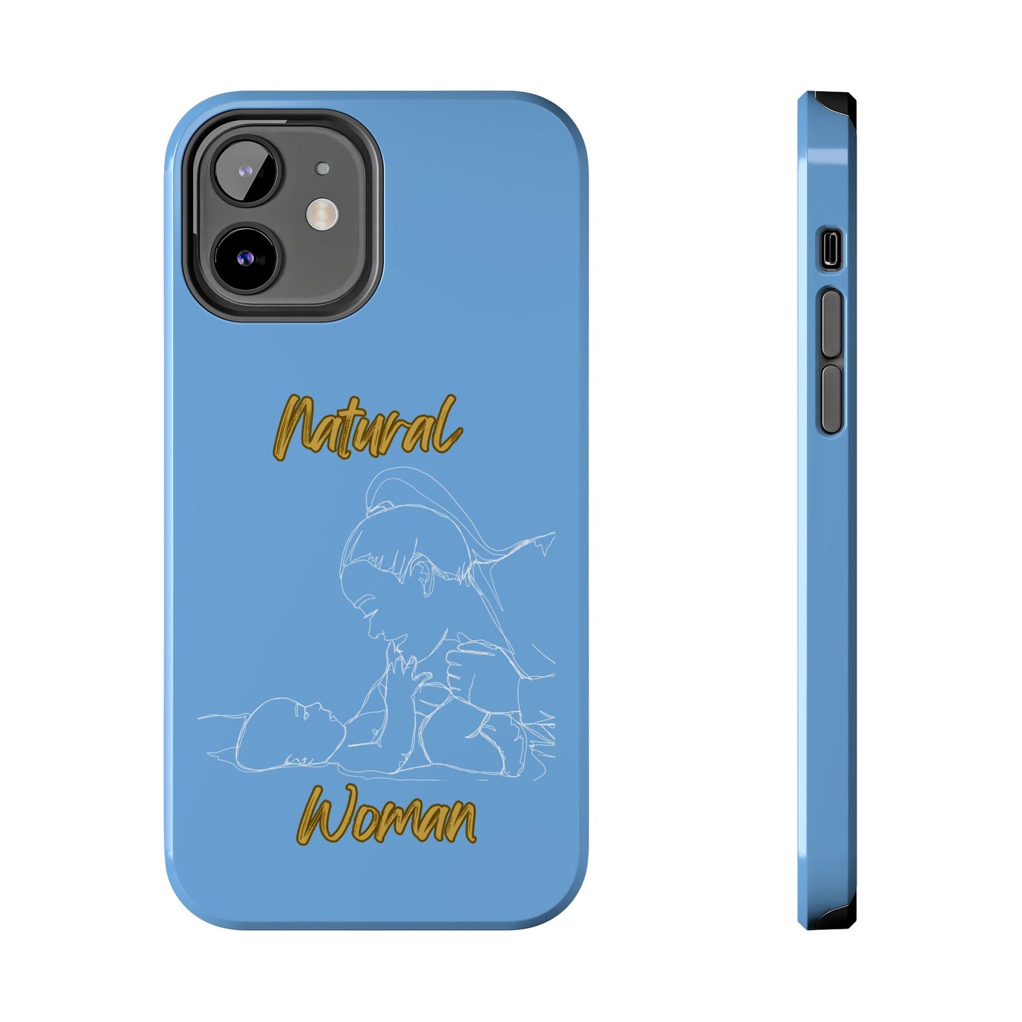 Natural Woman New Life (WL)Tough Phone Cases LIGHT BLUE