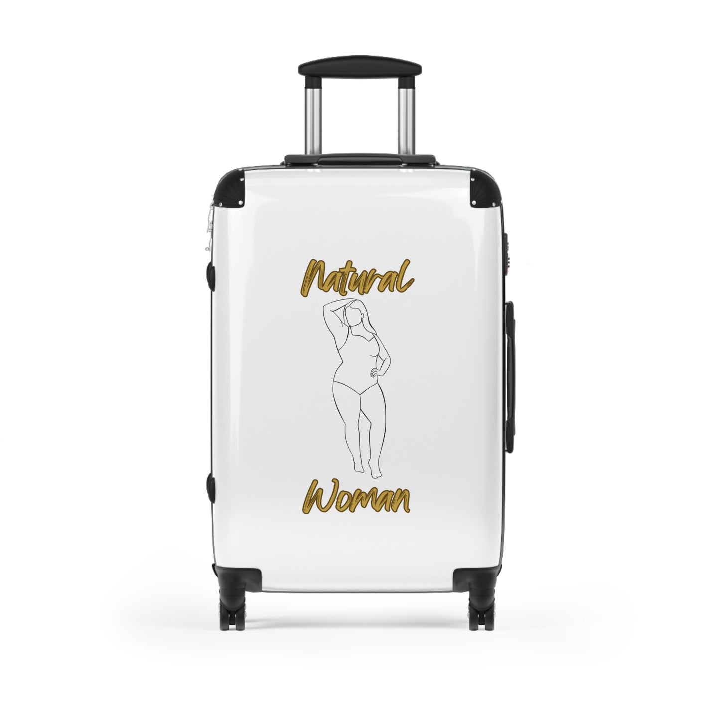 Natural Woman Looking Good (BL) Suitcase WHITE