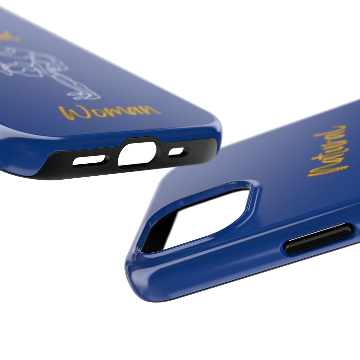 Natural Woman Flexible (WL)Tough Phone Cases DARK BLUE