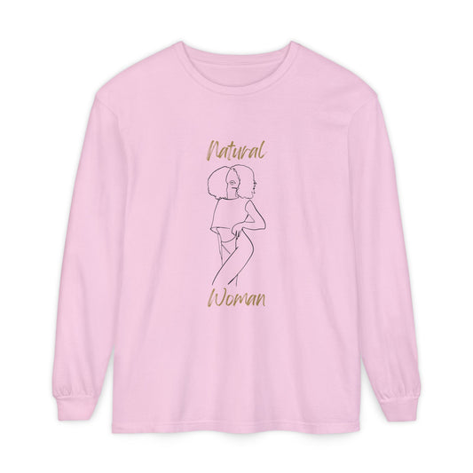 Natural Woman Pose (BL) Long Sleeve T-Shirt