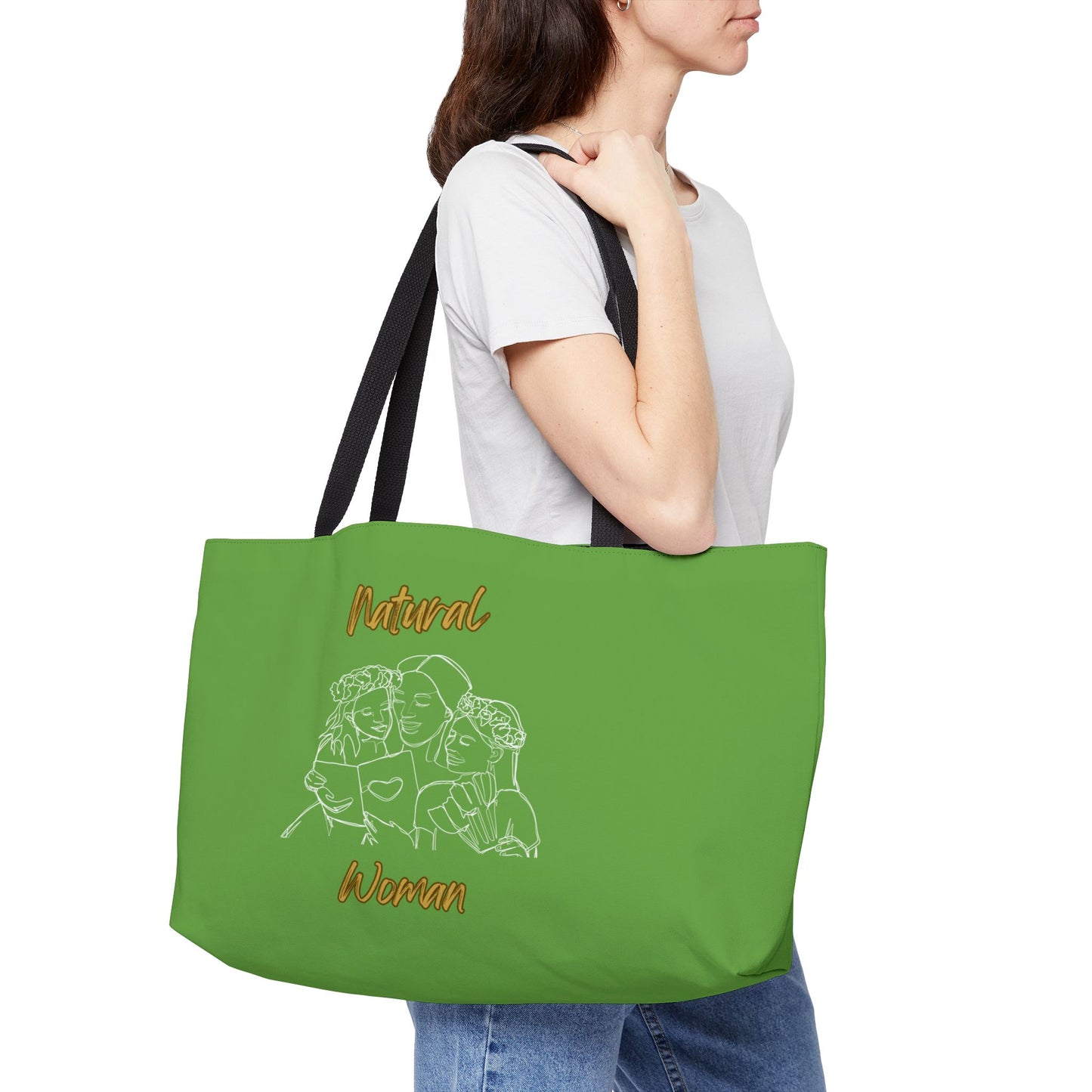 Natural Woman Me & My Girls (WL) Weekender Tote Bag GREEN