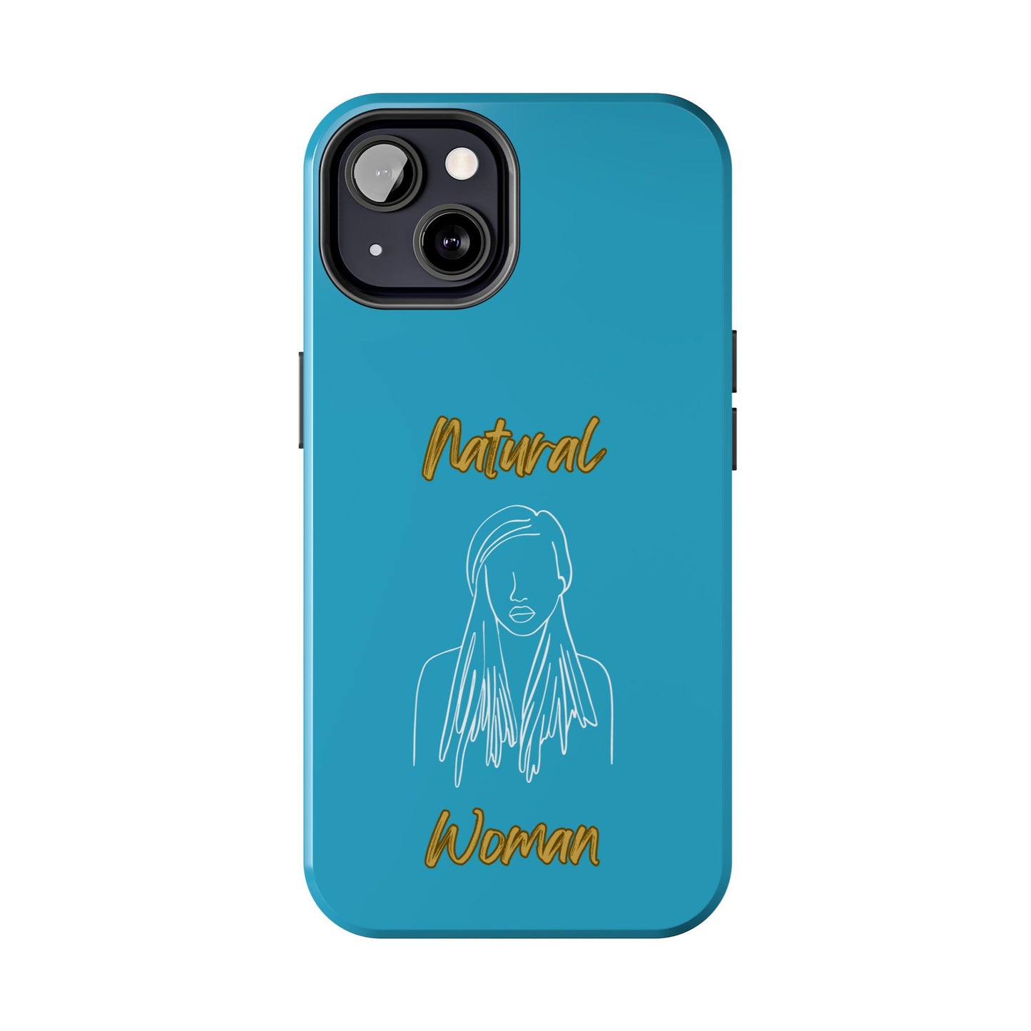 Natural Woman Content (WL)Tough Phone Cases TURQUOISE