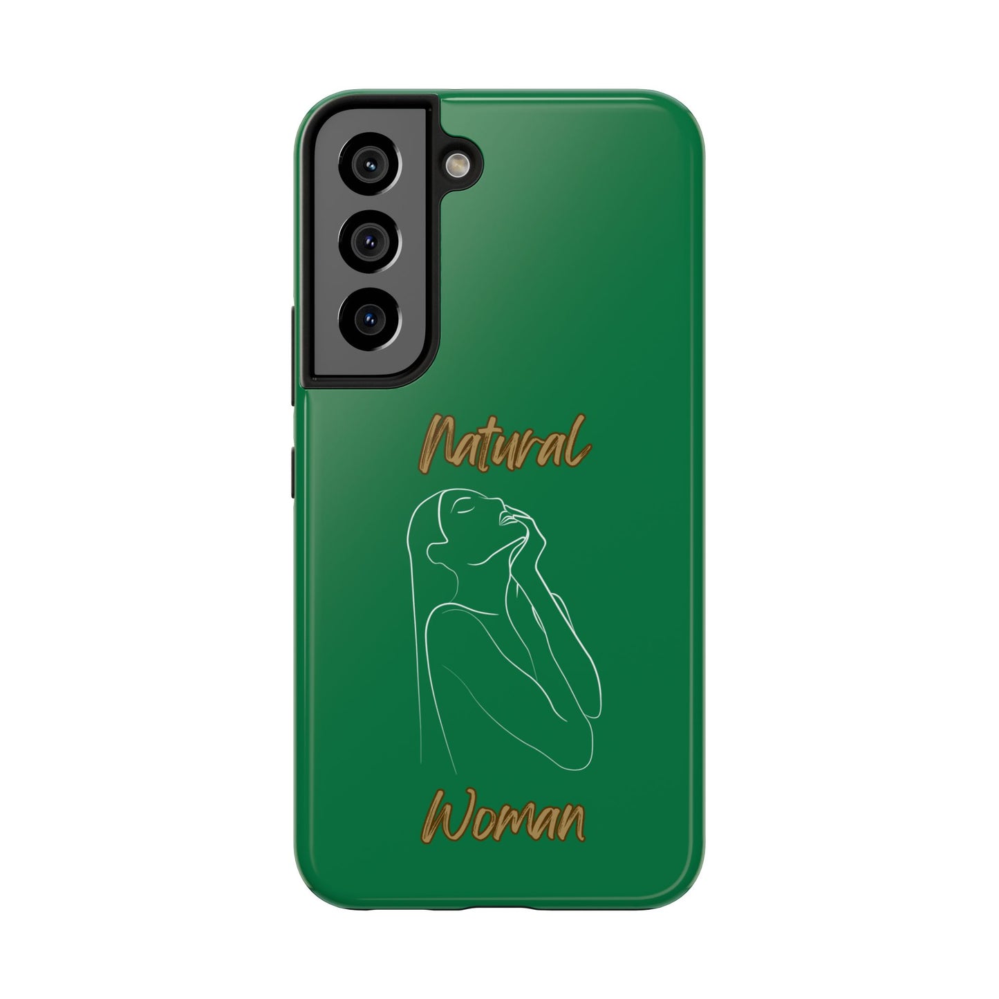 Natural Woman Thank You (WL) Tough Phone Cases DARK GREEN