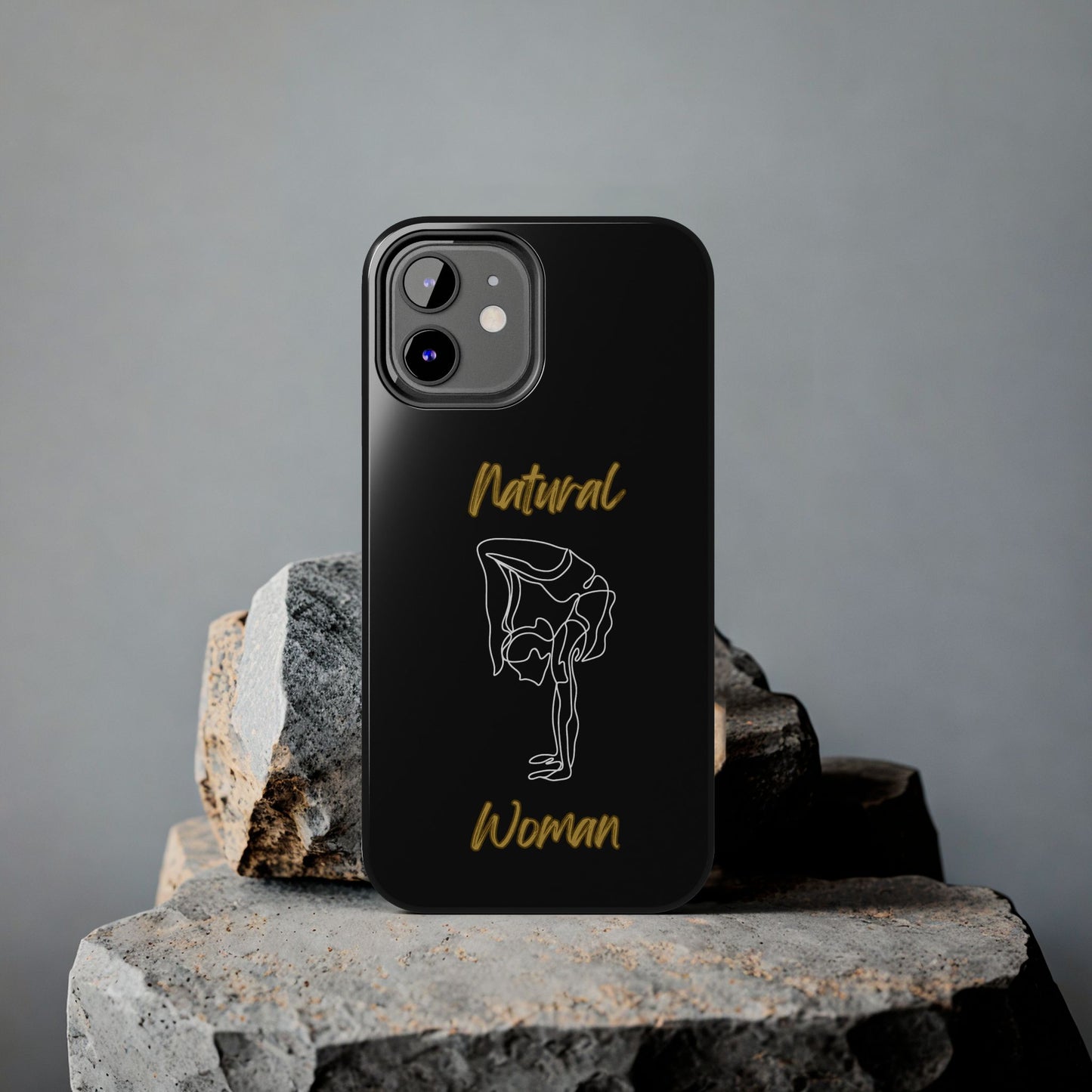 Natural Woman Flexible (WL)Tough Phone Cases BLACK