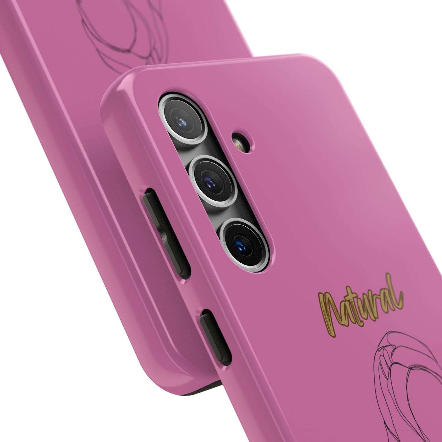 Natural Woman Towel Wrapped (BL)Tough Phone Cases LIGHT PINK