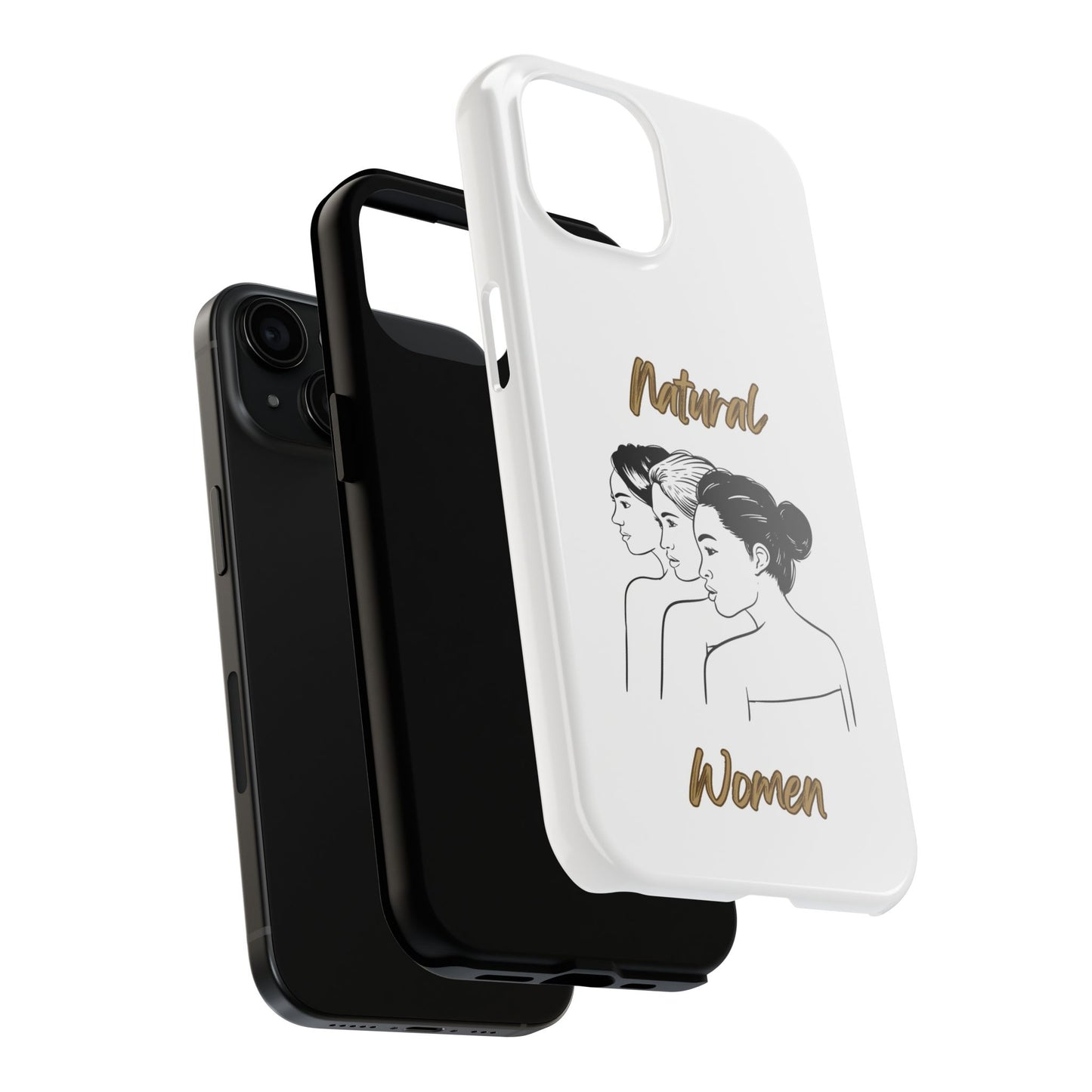 Natural Woman United Friends (BL)Tough Phone Cases WHITE