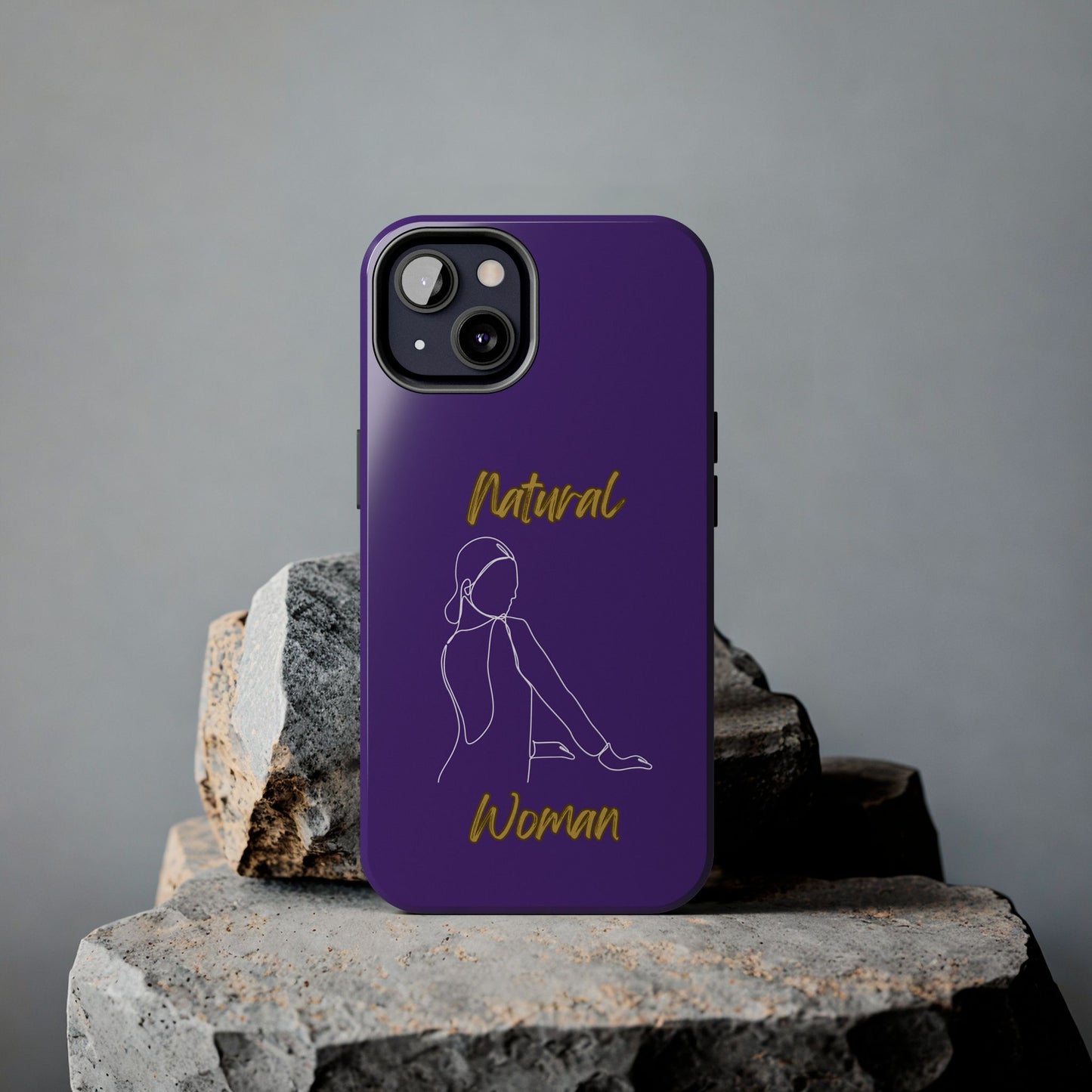 Natural Woman Hands Free (WL)Tough Phone Cases PURPLE