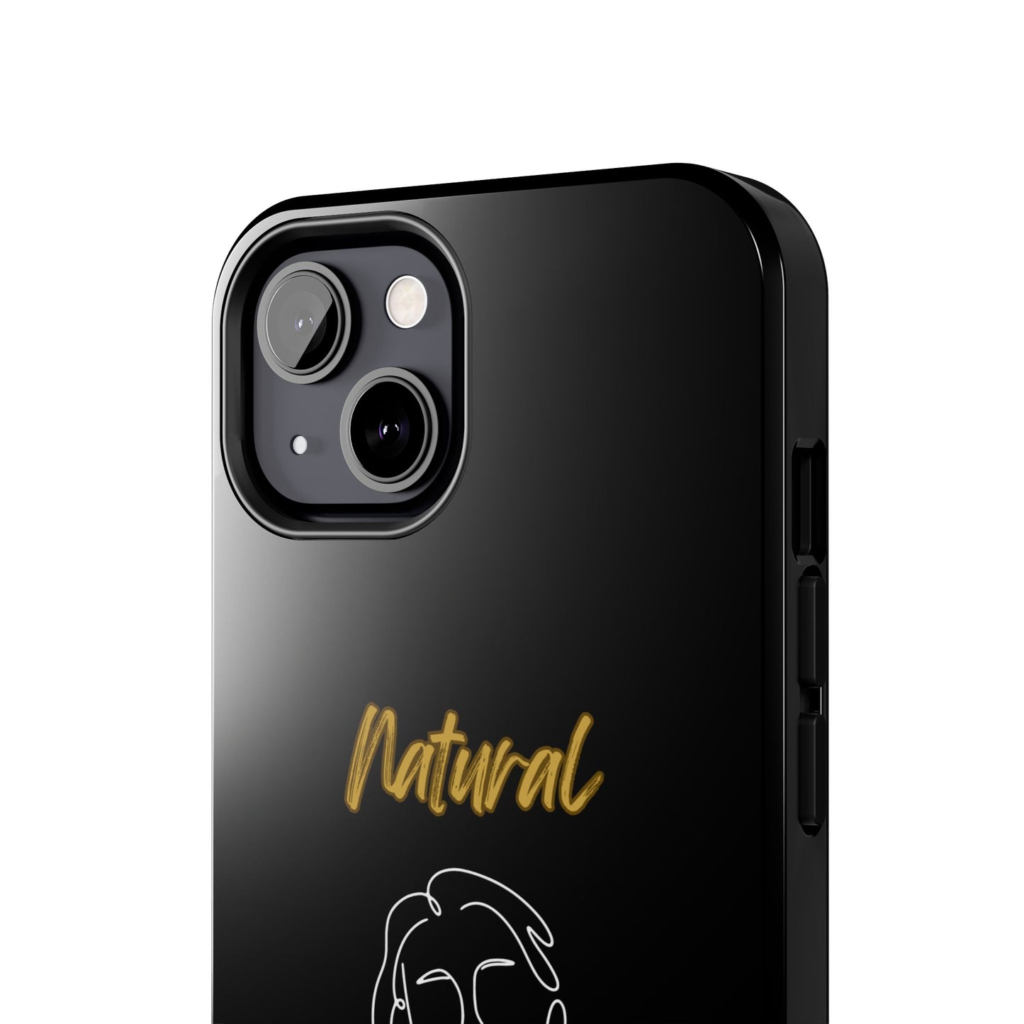 Natural Woman Hello (WL)Tough Phone Cases BLACK
