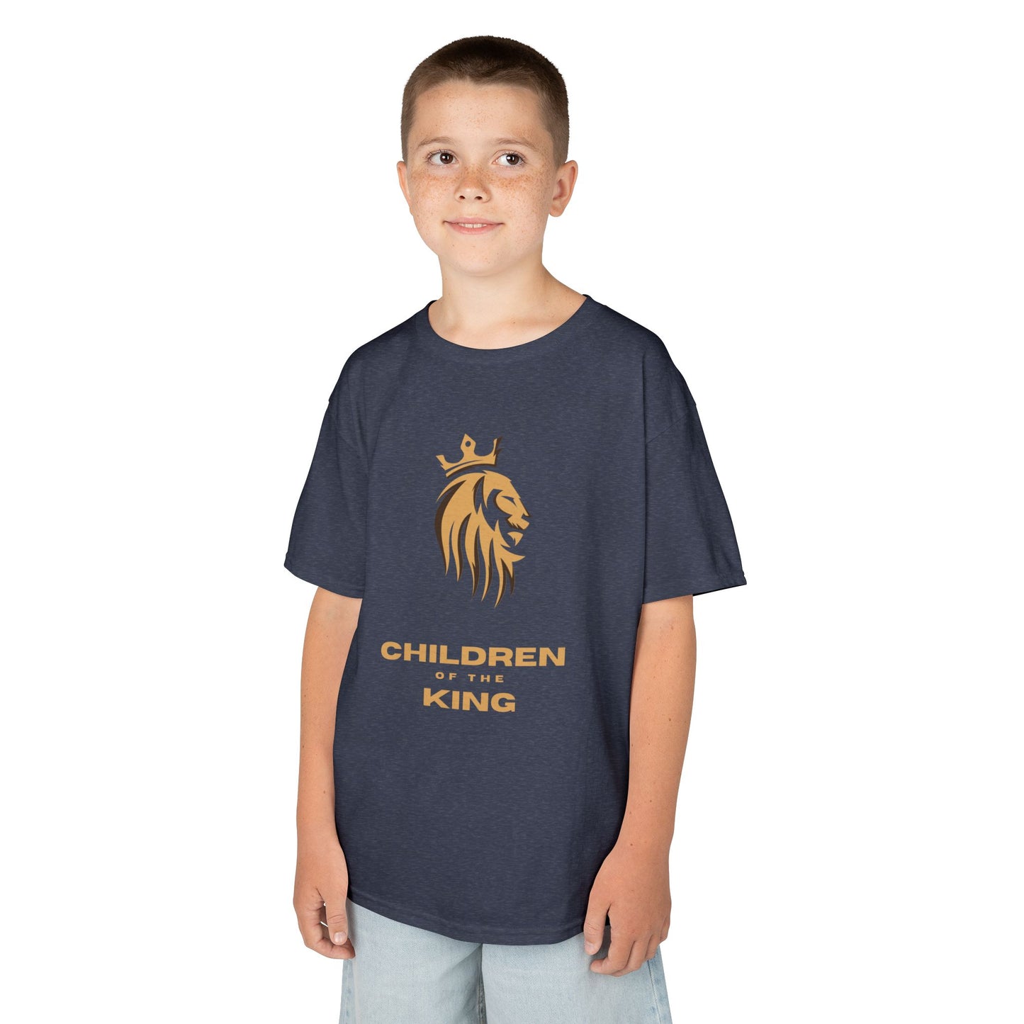 Children of the King Inspirational Kids Cotton T-Shirt (BRL)
