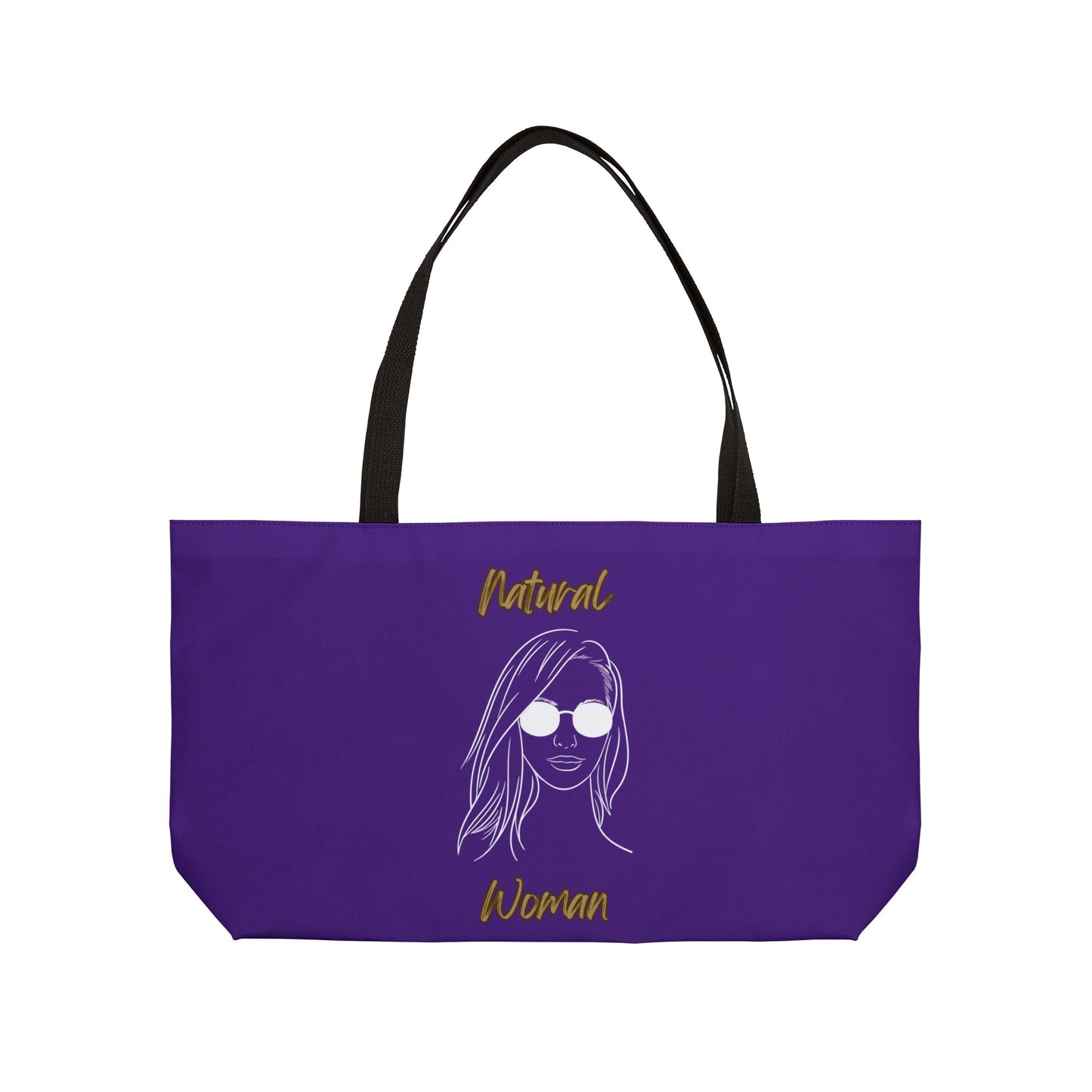 Natural Woman Shades (WL) Weekender Tote Bag PURPLE