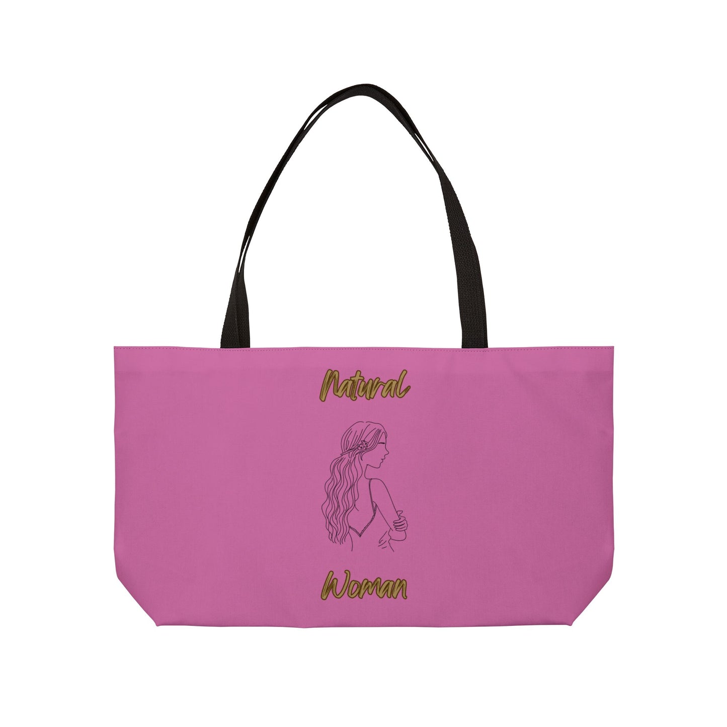 Natural Woman Young Woman (BL) Weekender Tote Bag LIGHT PINK